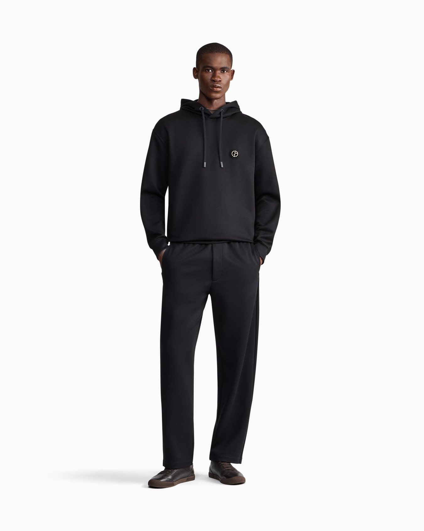Sweatshirt Regular fit in soft double micromodal jersey Slide 1