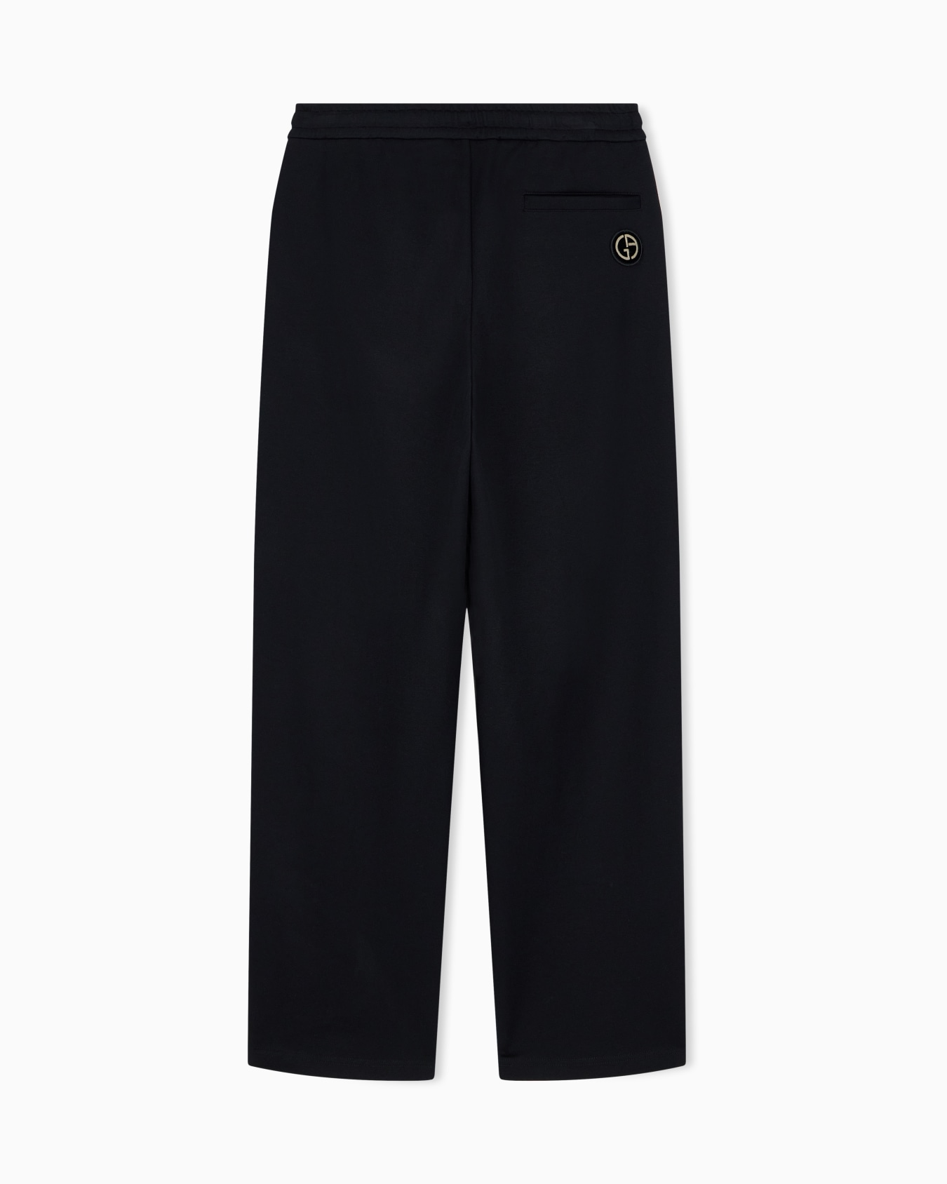 Trouser regular fit in modal and cotton double jersey Slide 2