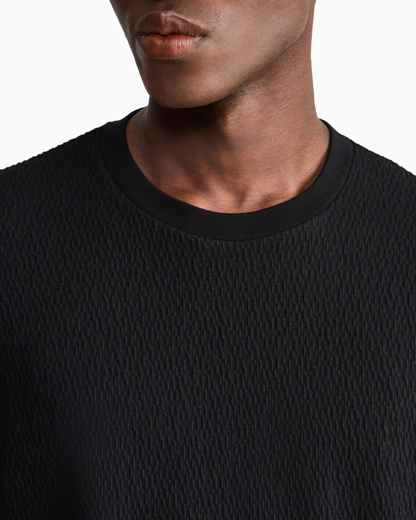 Regular Fit T-Shirt aus Jacquardjersey mit Kaschmir Folie 6