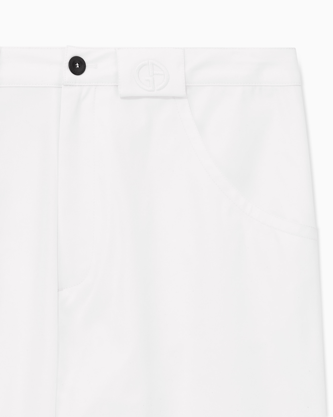 Trouser regular fit in stretch cotton gabardine Slide 4
