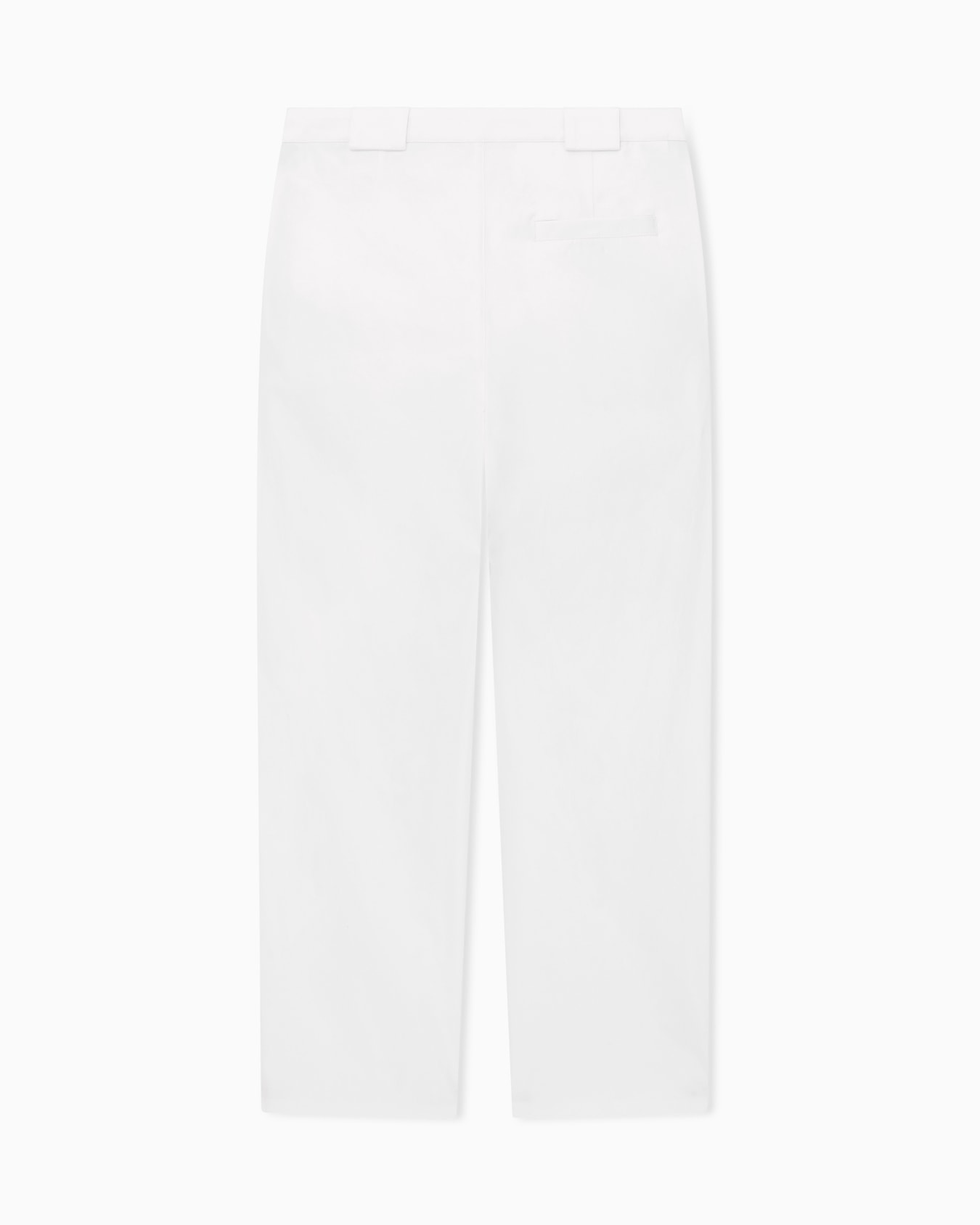Trouser regular fit in stretch cotton gabardine Slide 2