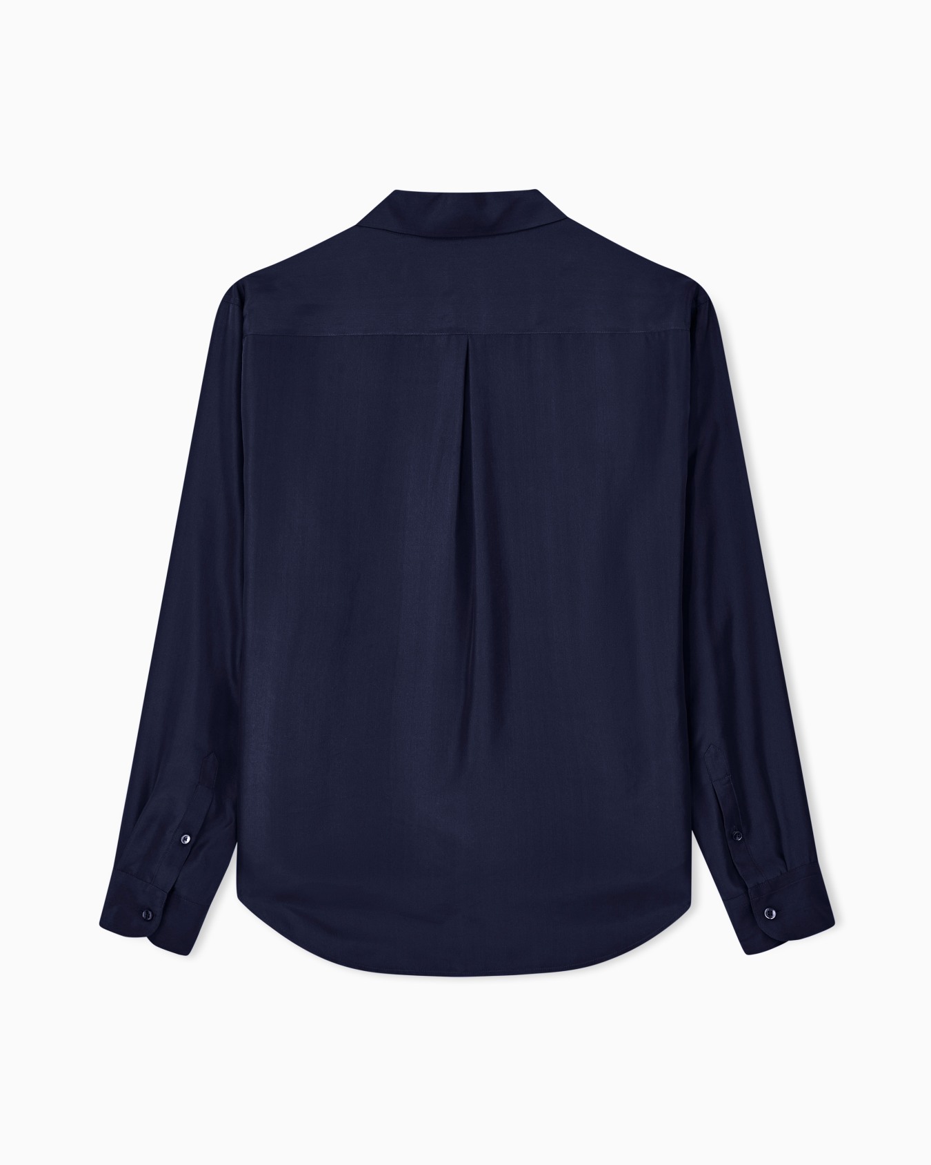 Shirt oversized in silk habotai with cupro lining Slide 2
