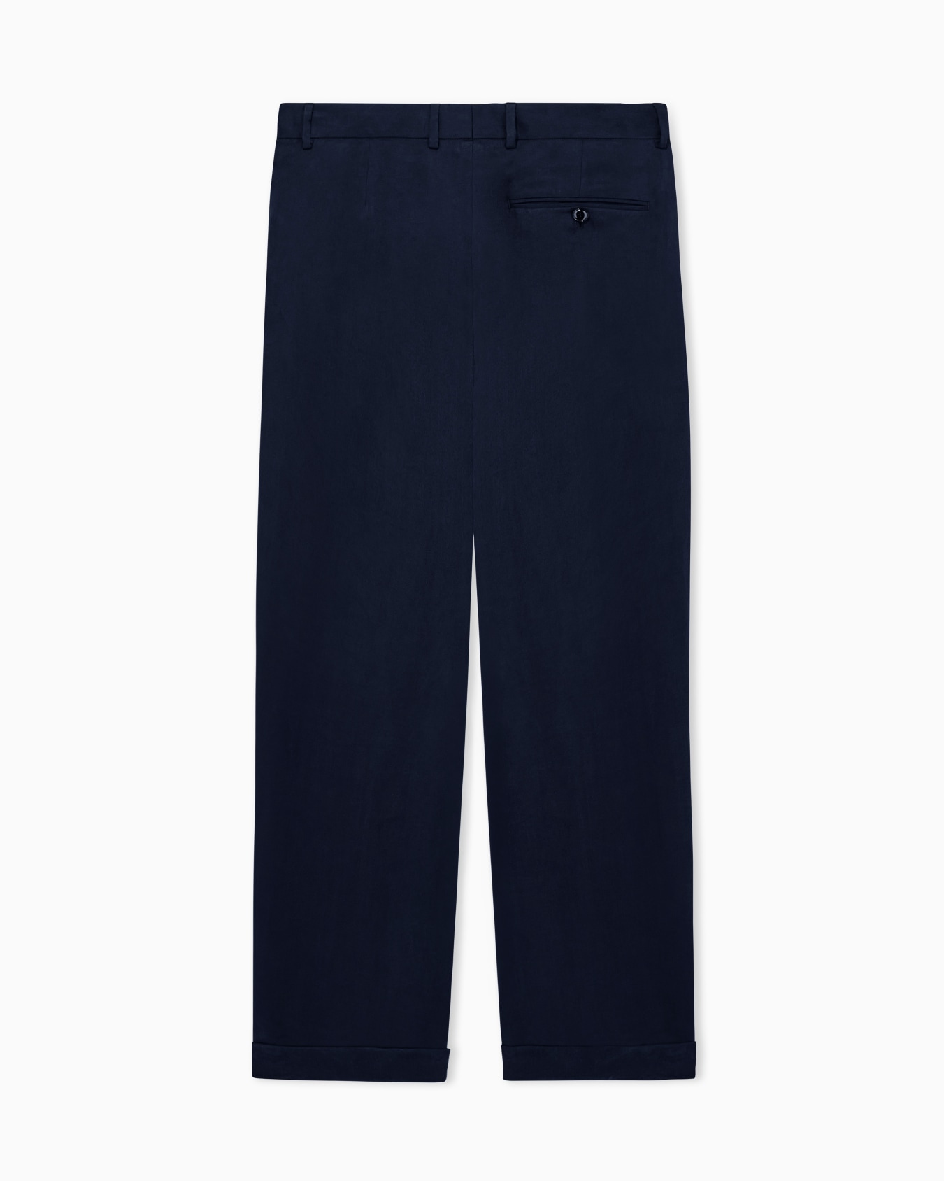 Bundfaltenhose aus leichtem Lyocellsatin Folie 0