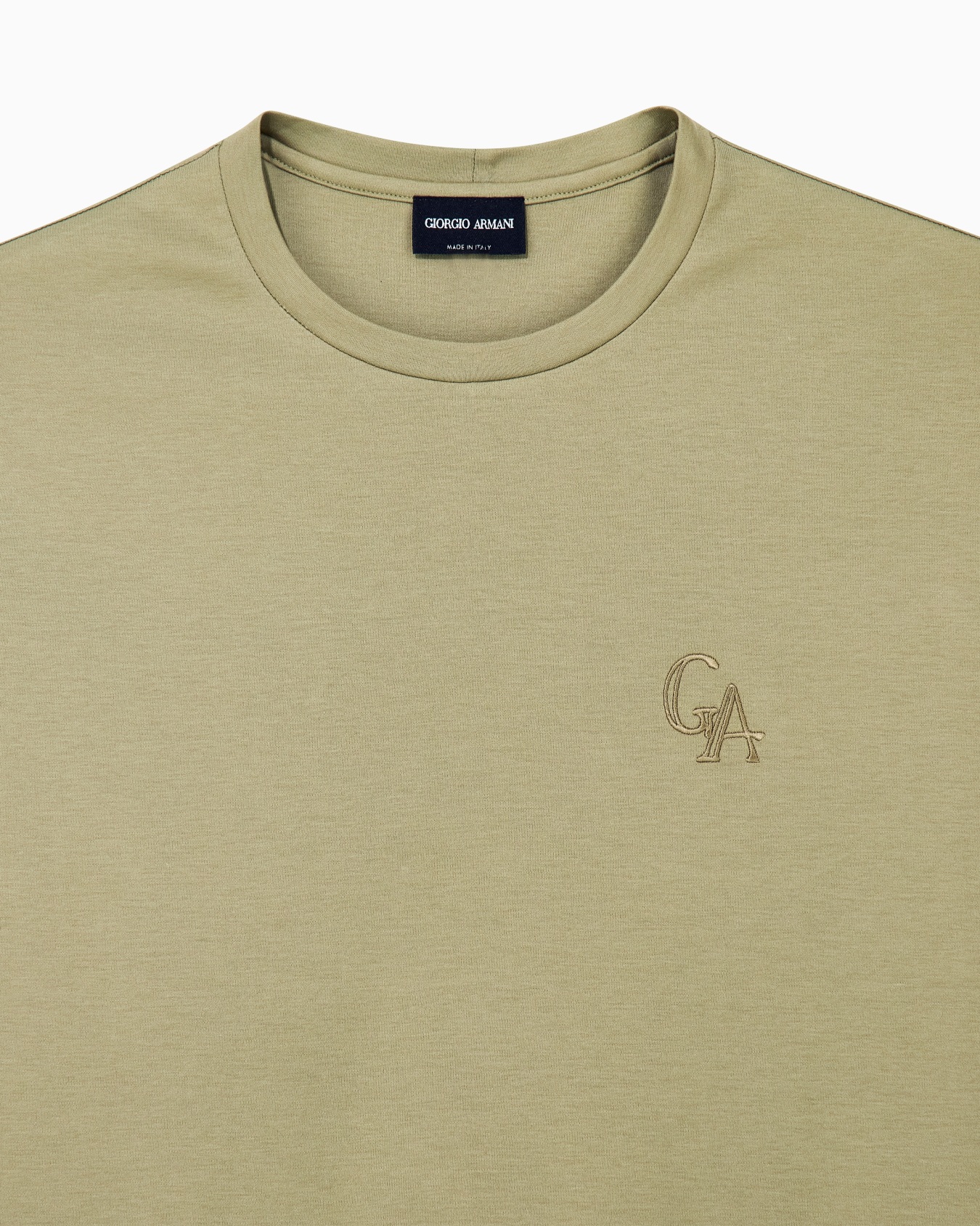 Regular Fit T-Shirt aus Bio-Baumwolljersey mit Rundhals Folie 2