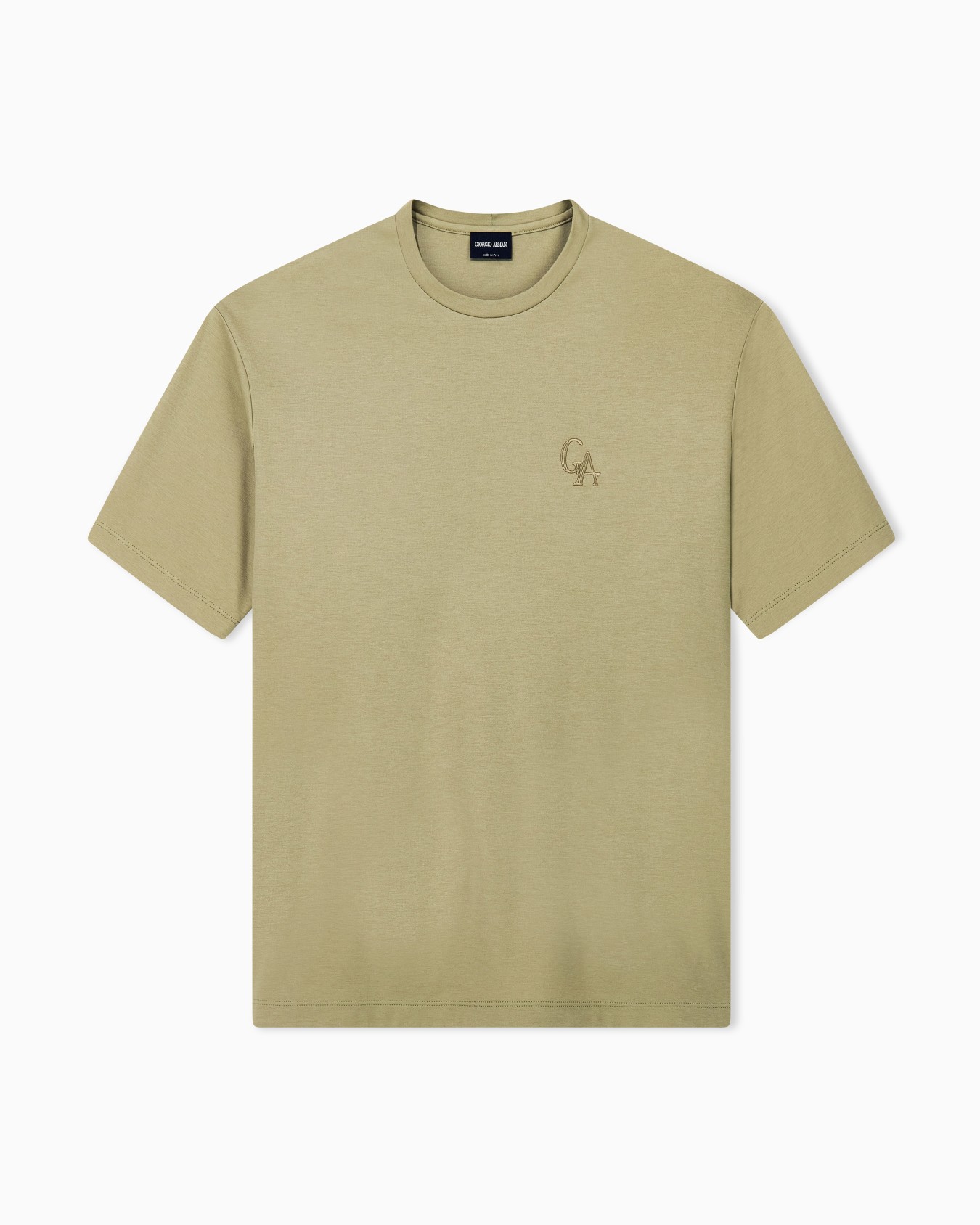 Regular Fit T-Shirt aus Bio-Baumwolljersey mit Rundhals Folie 0