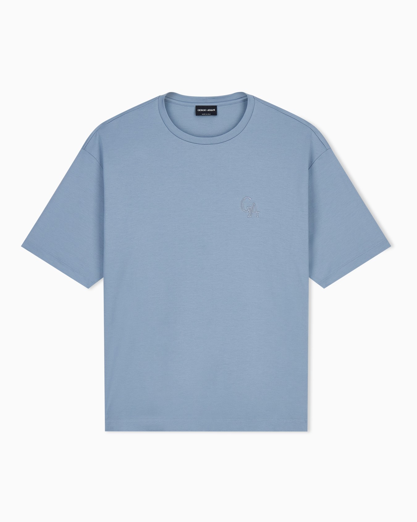 Regular Fit T-Shirt aus Bio-Baumwolljersey mit Rundhals Folie 0