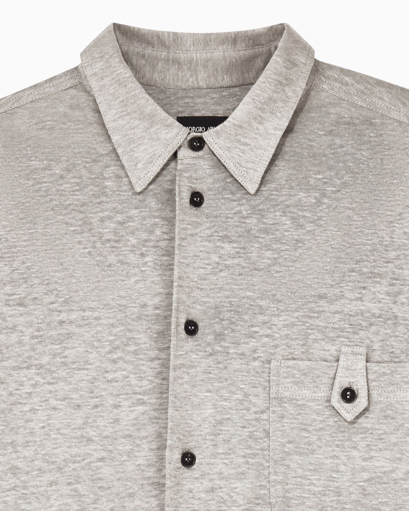 Shirt oversized in pure linen single jersey Slide 4