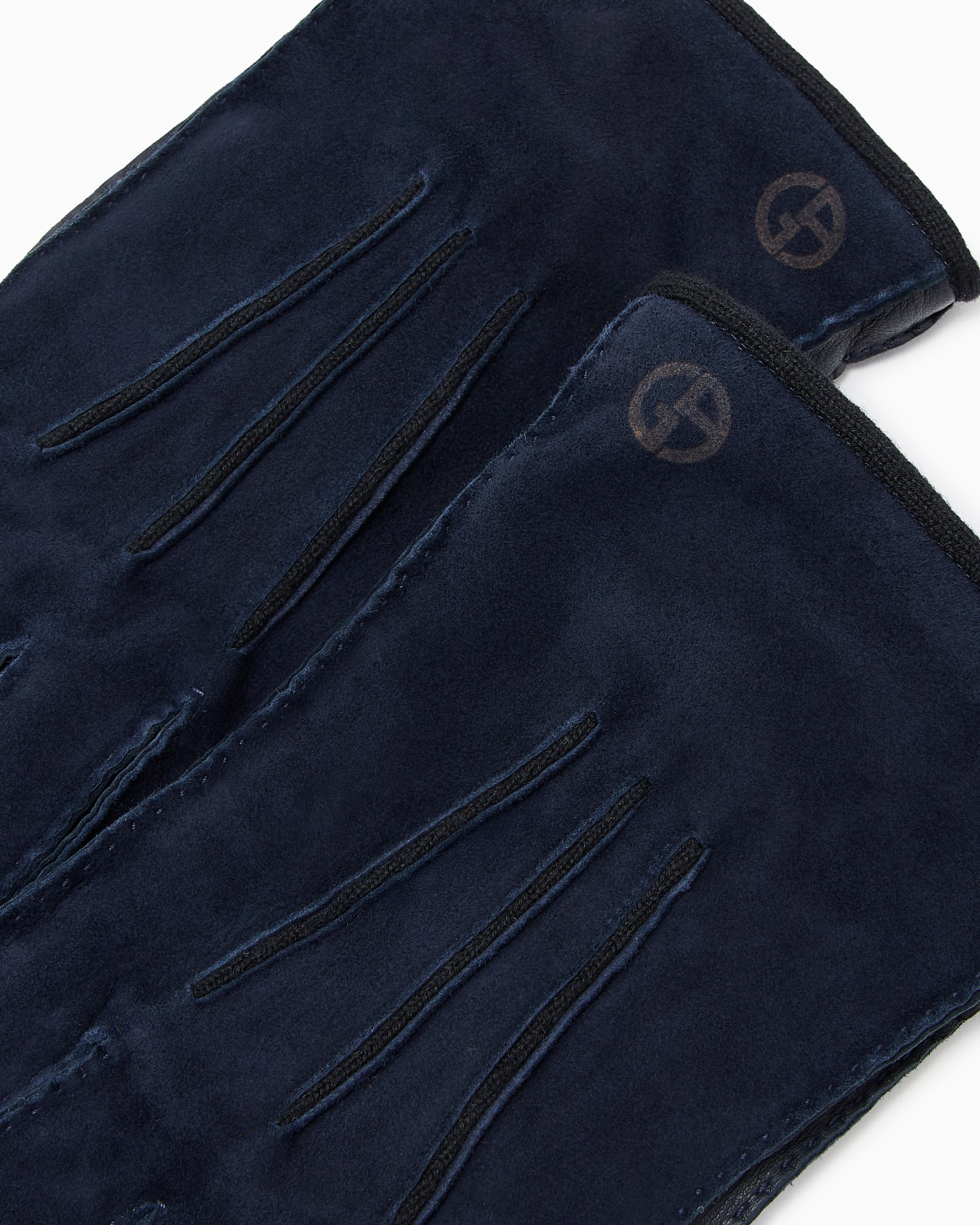 Glove in suede with cashmere lining Slide 1