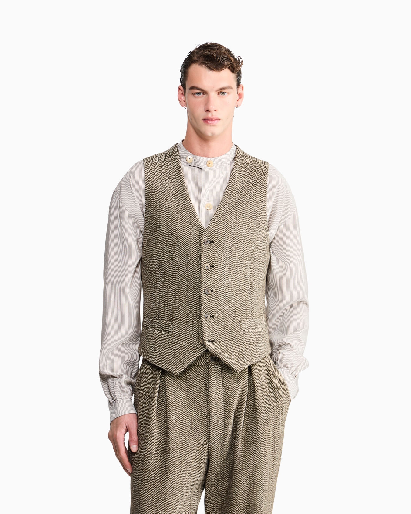  Armani/Archivio FW1990 single-breasted waistcoat Slide 3