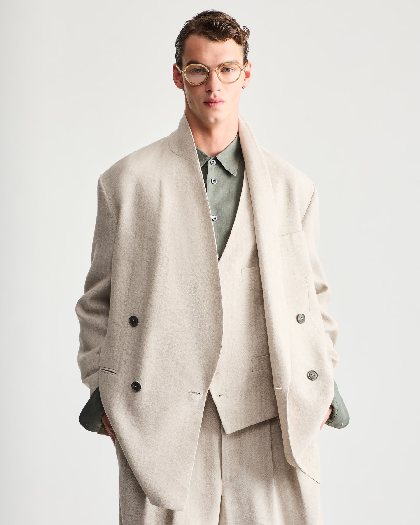  Armani/Archivio SS1990 double-breasted jacket Slide 7