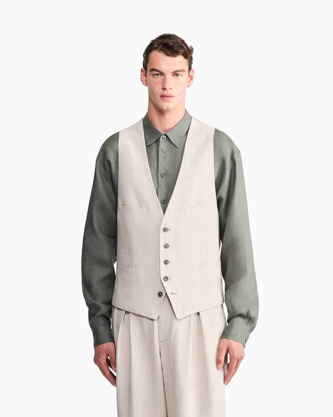  Armani/Archivio SS1990 single-breasted waistcoat Slide 3