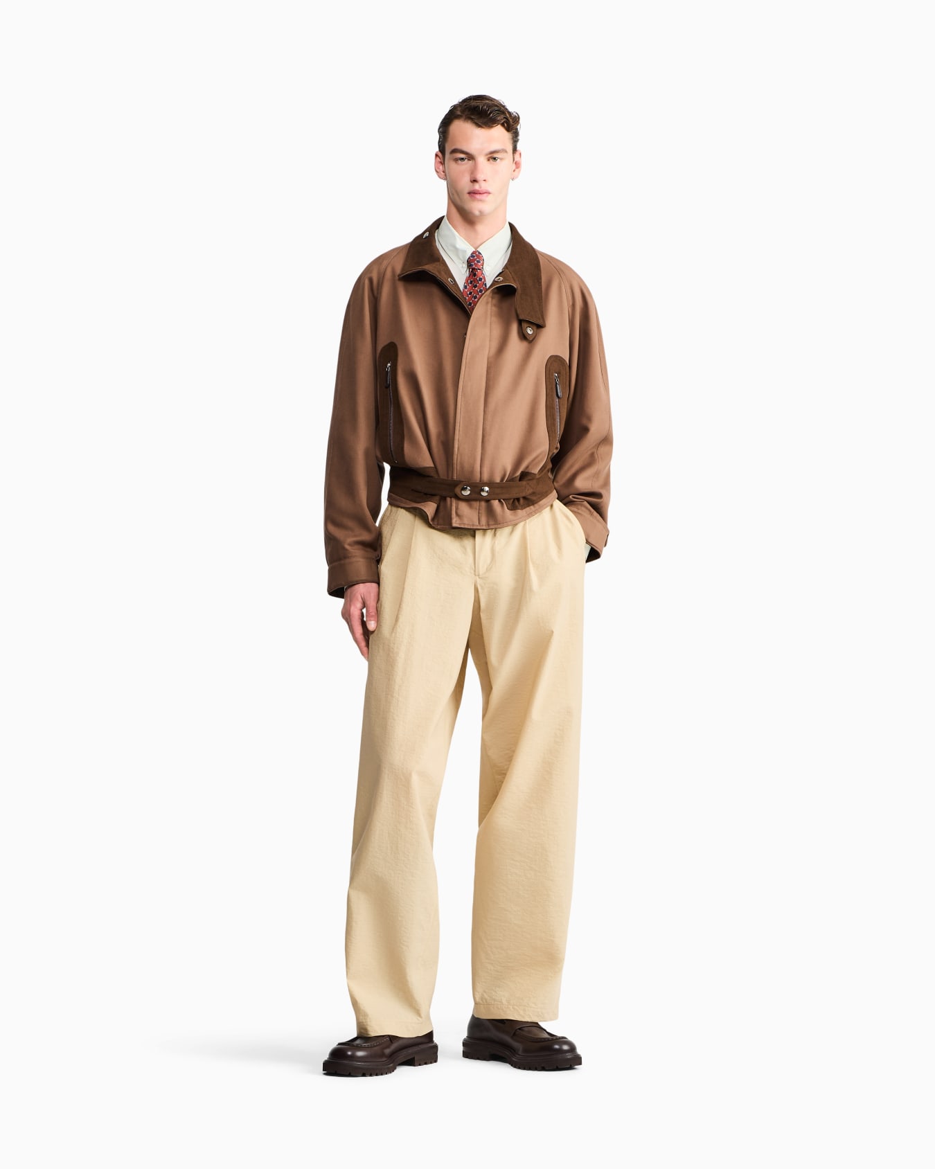  Armani/Archivio double-pleat trousers Slide 1