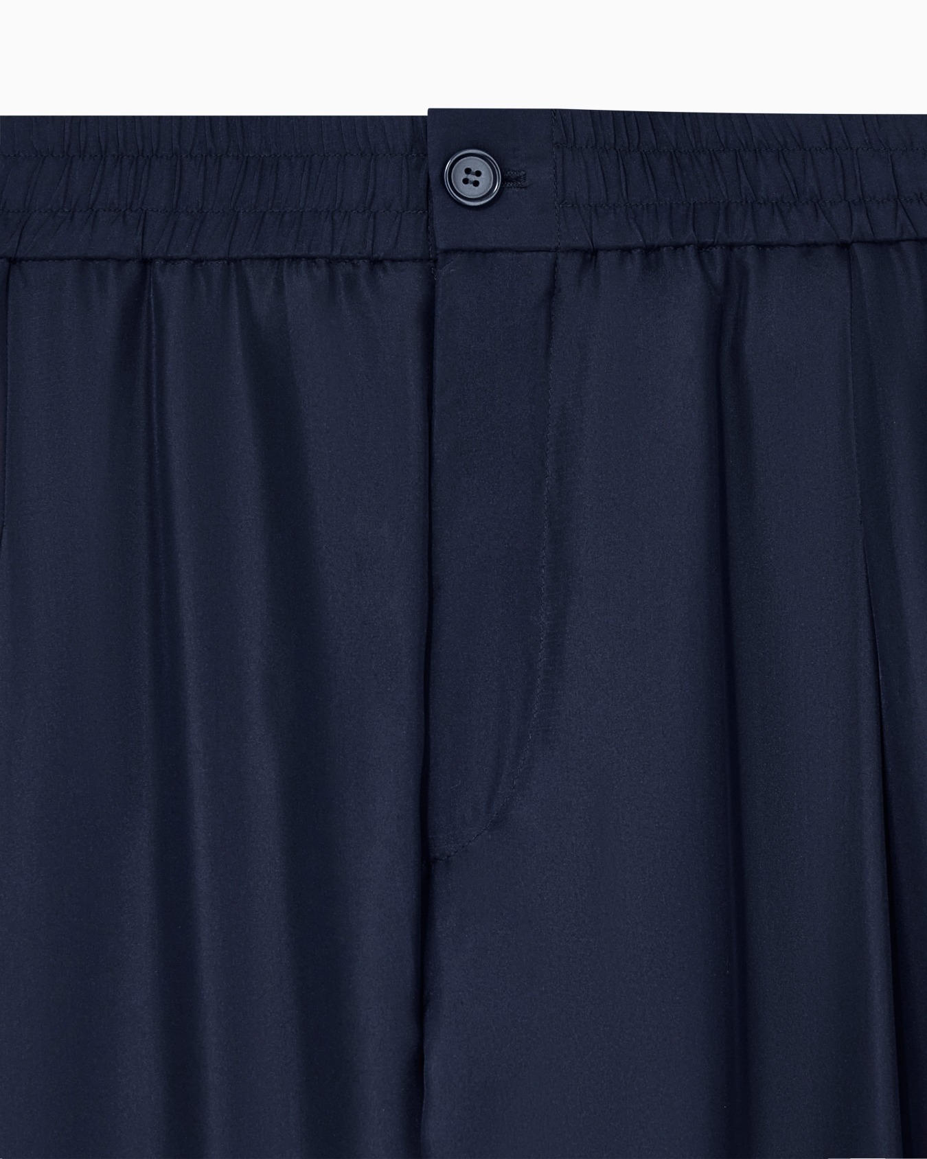 Trouser regular fit silk habotai with cupro lining Slide 3