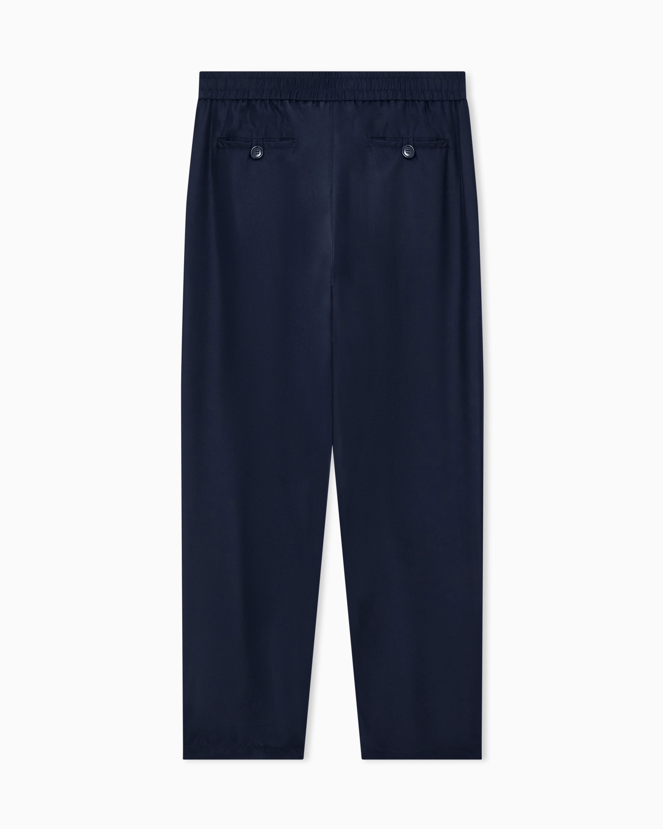 Trouser regular fit silk habotai with cupro lining Slide 2