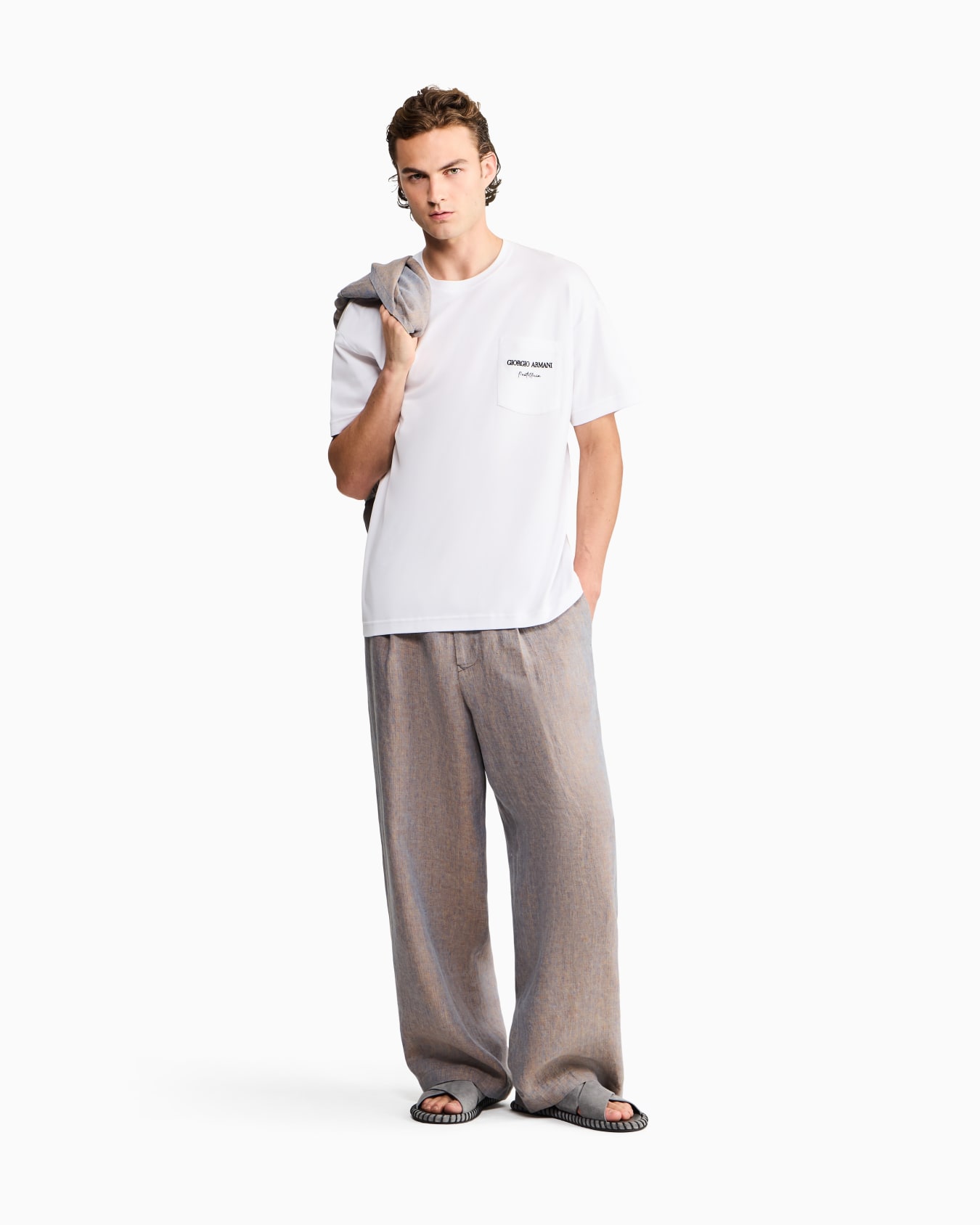 Cotton interlock-jersey T-shirt Slide 1