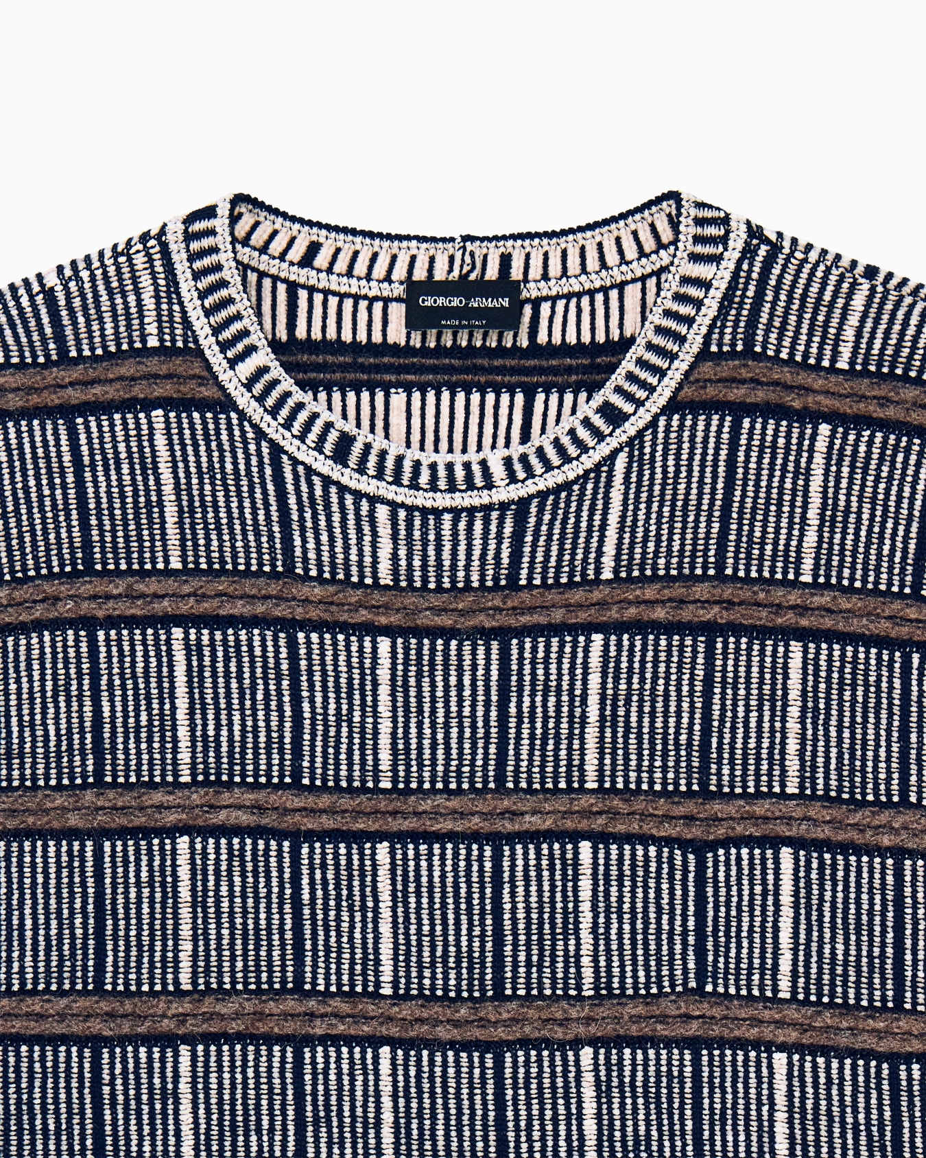 Sweater oversized ribbed silk and virgin wool blend Slide 3