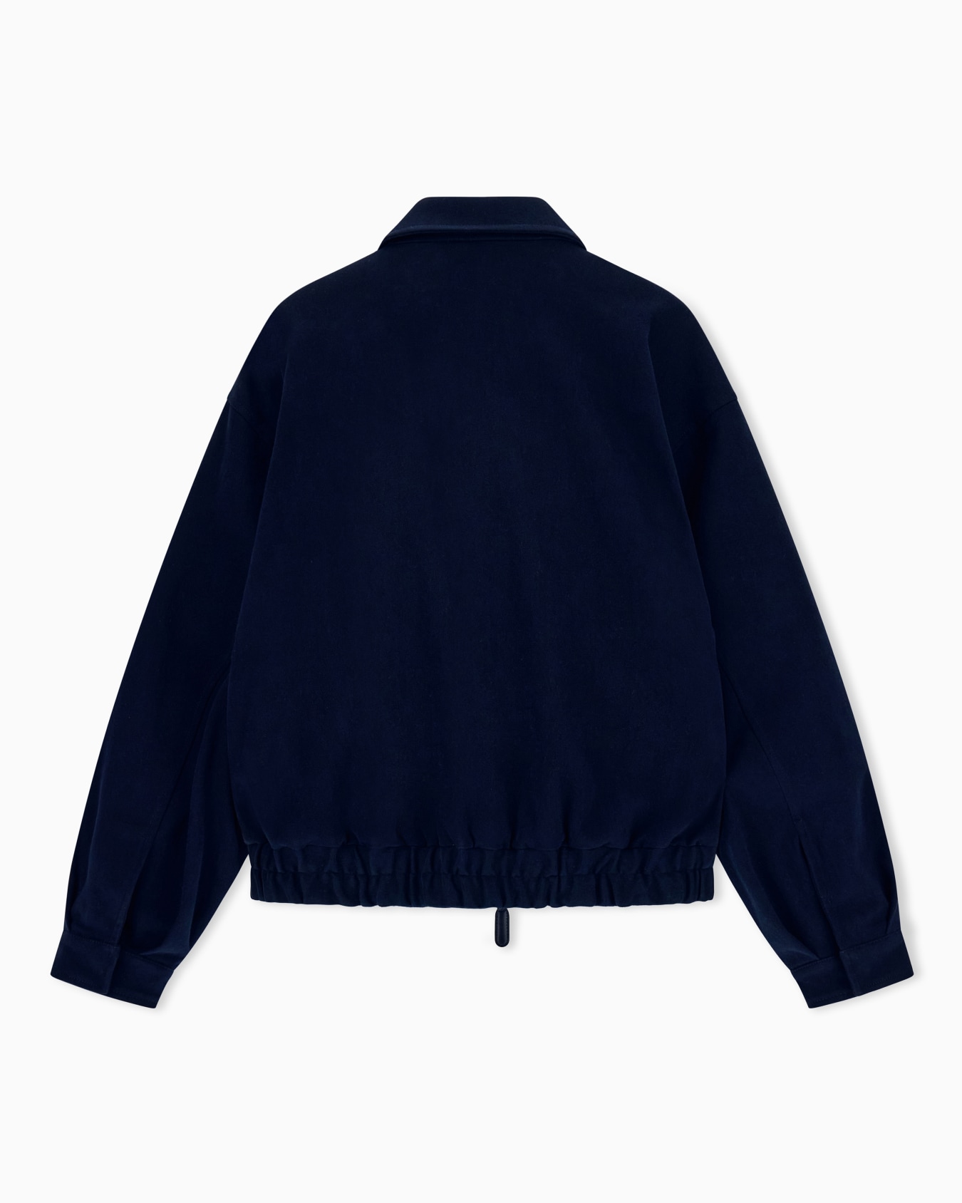 Blouson jacket oversized padded in stretch cotton twill Slide 2