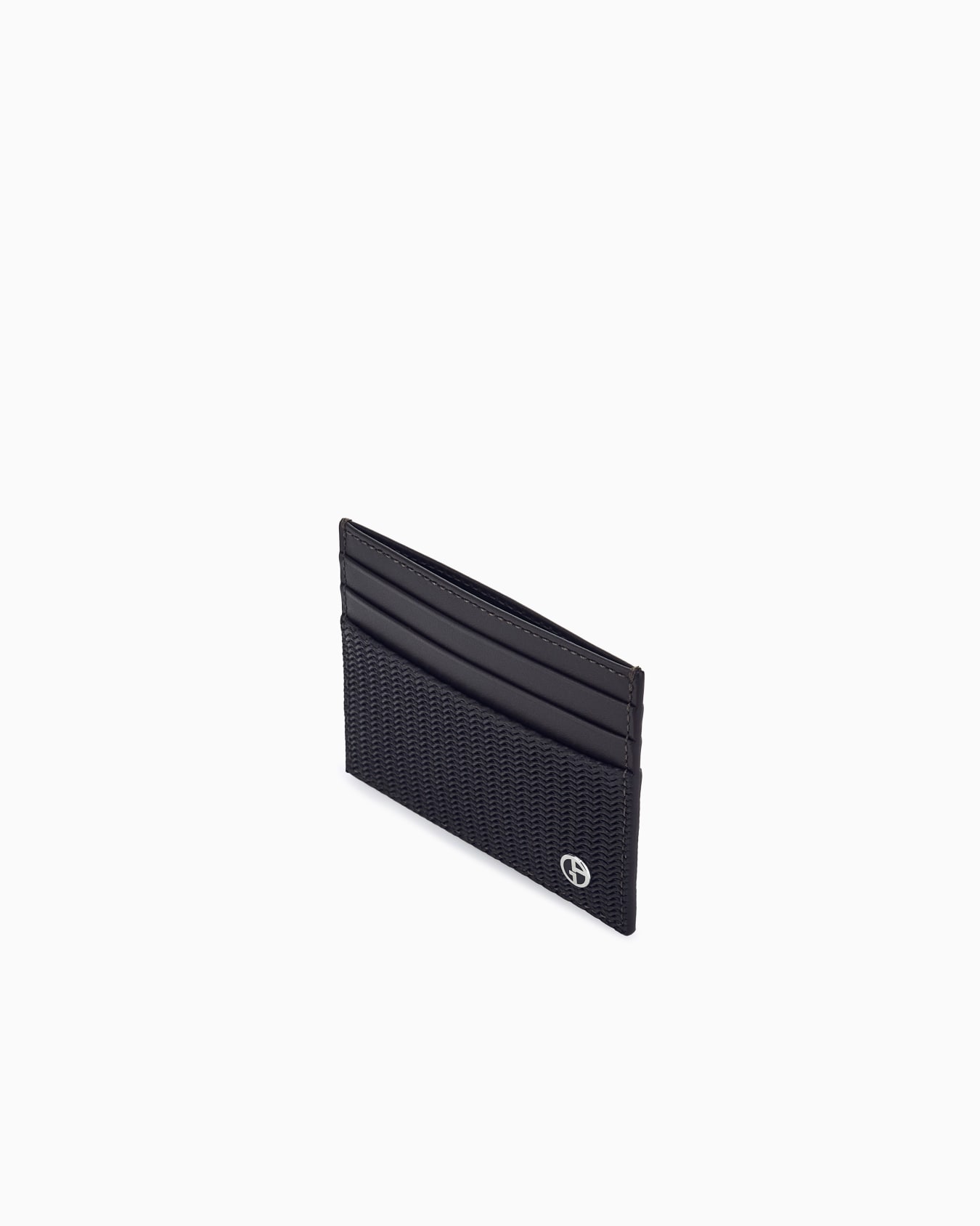 Card holder in wave print leather for 6 cards Slide 2