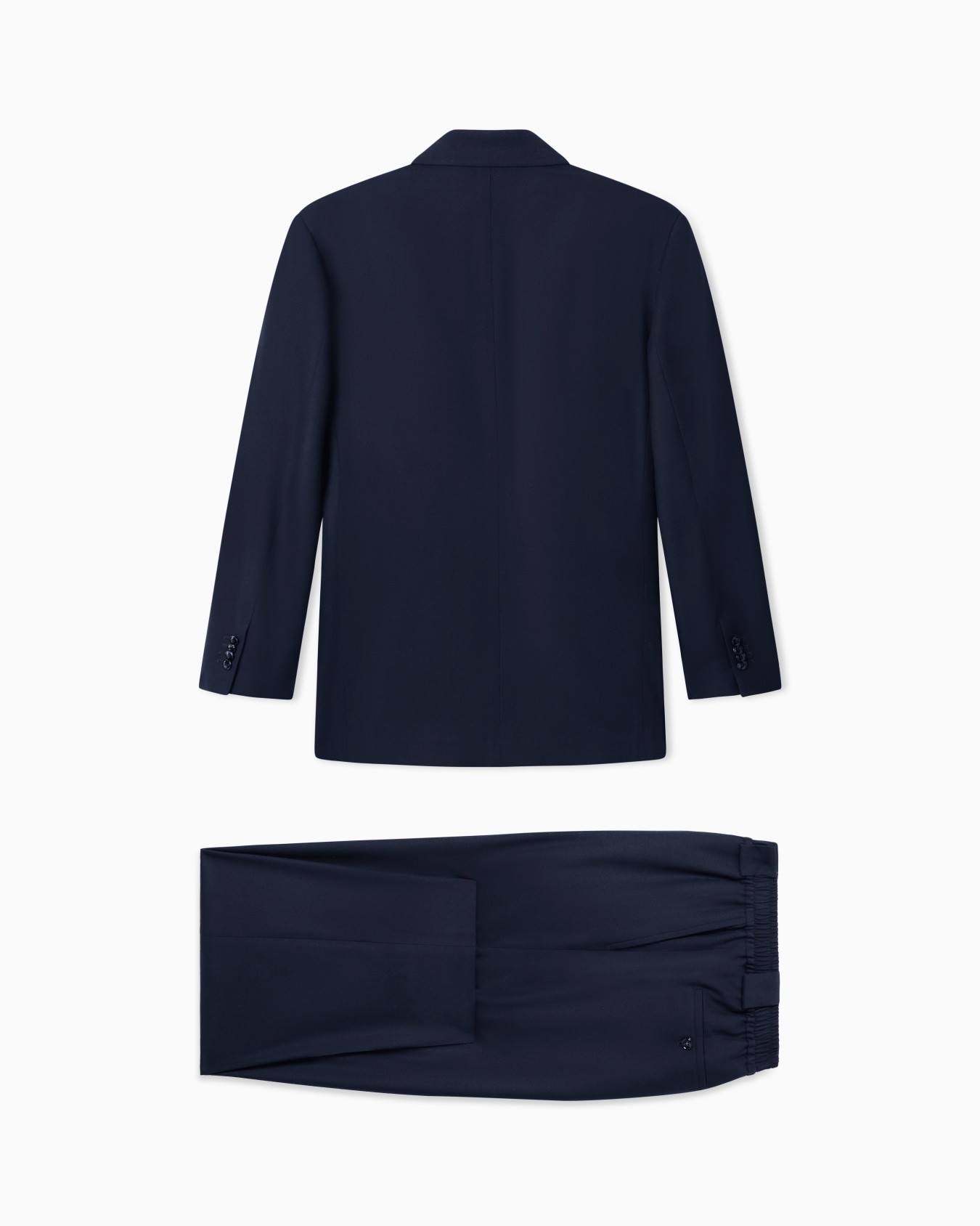 Suit oversized fit in fluid virgin wool Slide 2