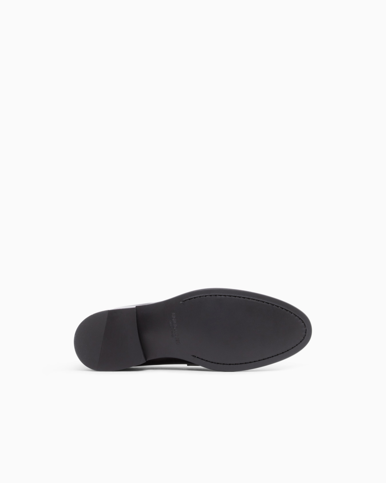 Mocassins en cuir brossé à bout rond et bandeau Diapositive 5