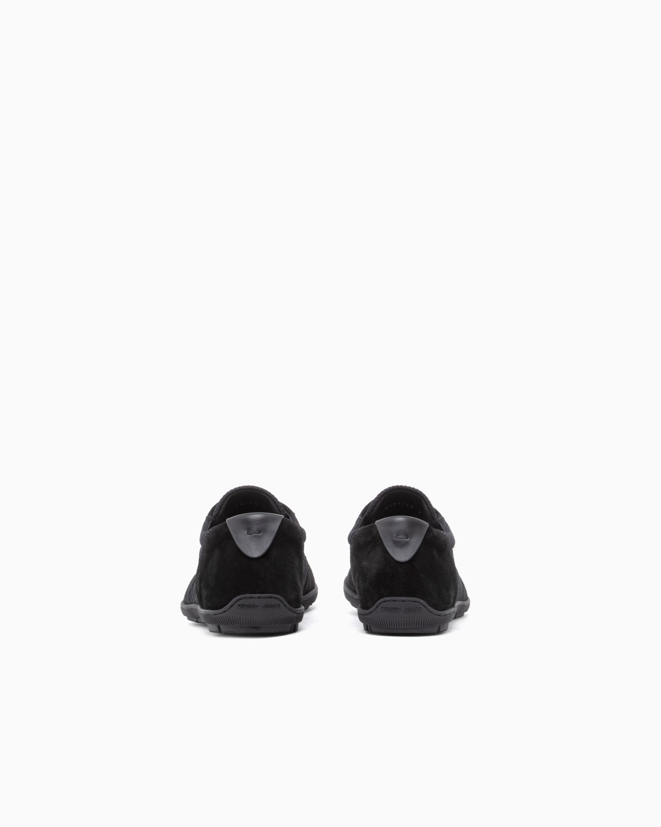 Sneakers in suede and mesh with leather and a rubber sole Slide 3