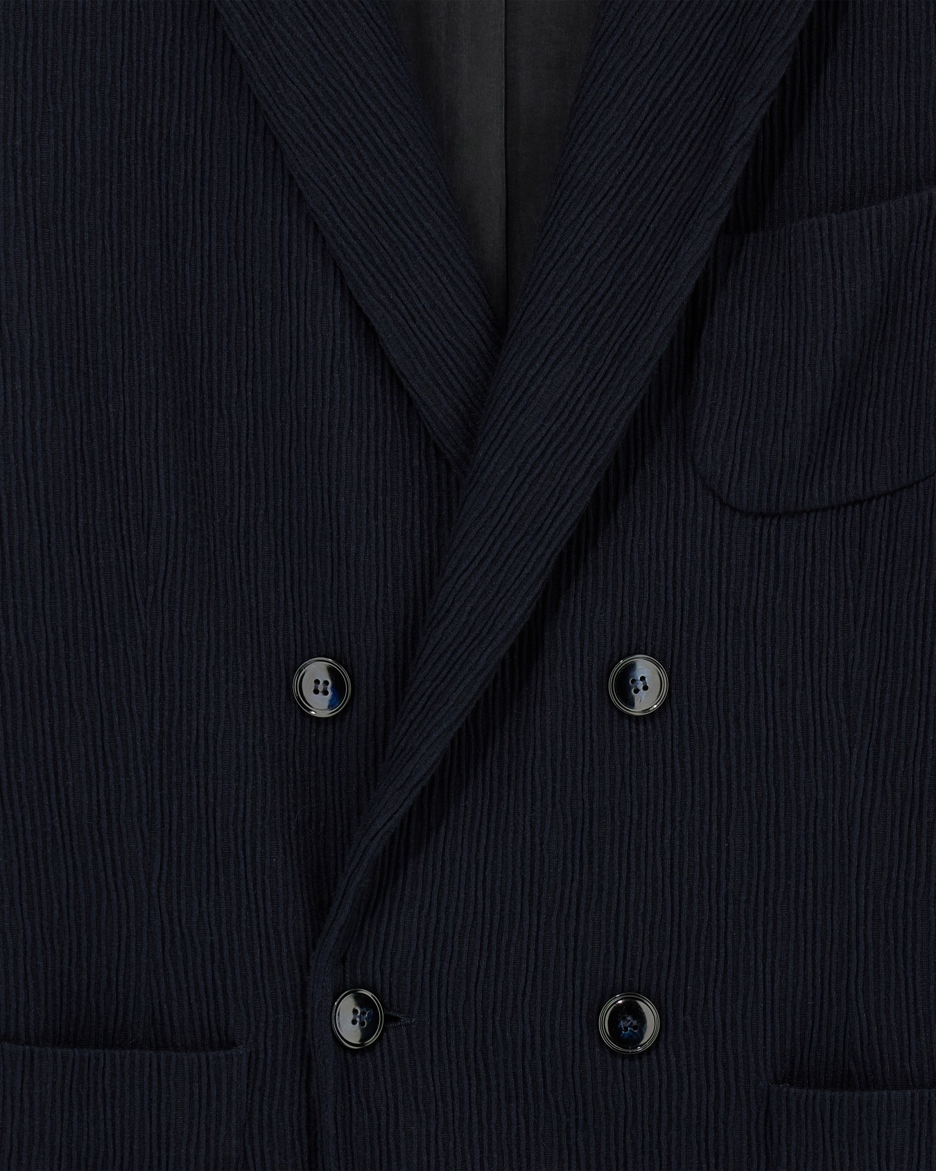 Blazer regular fit in seersucker jersey Slide 2