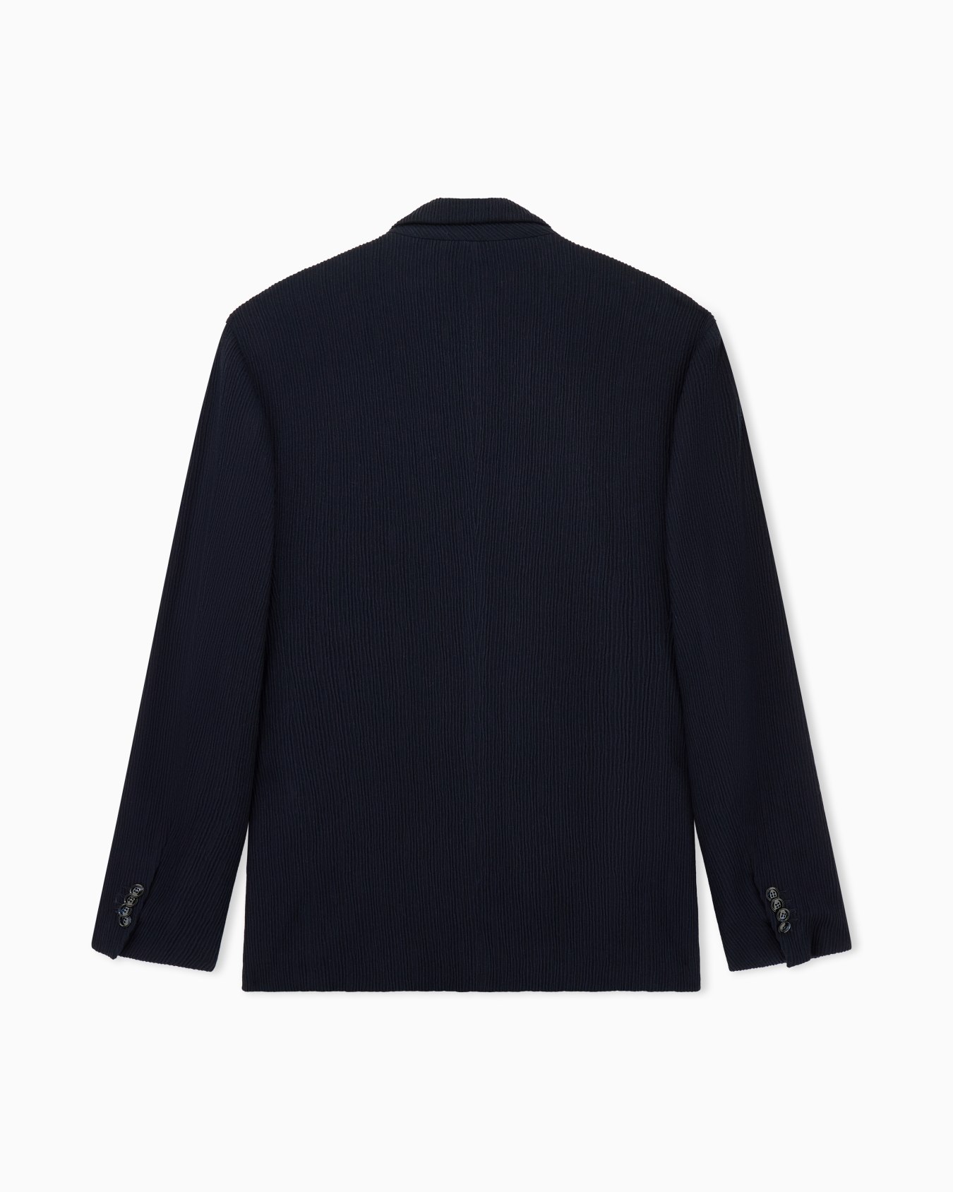 Blazer regular fit in seersucker jersey Slide 1