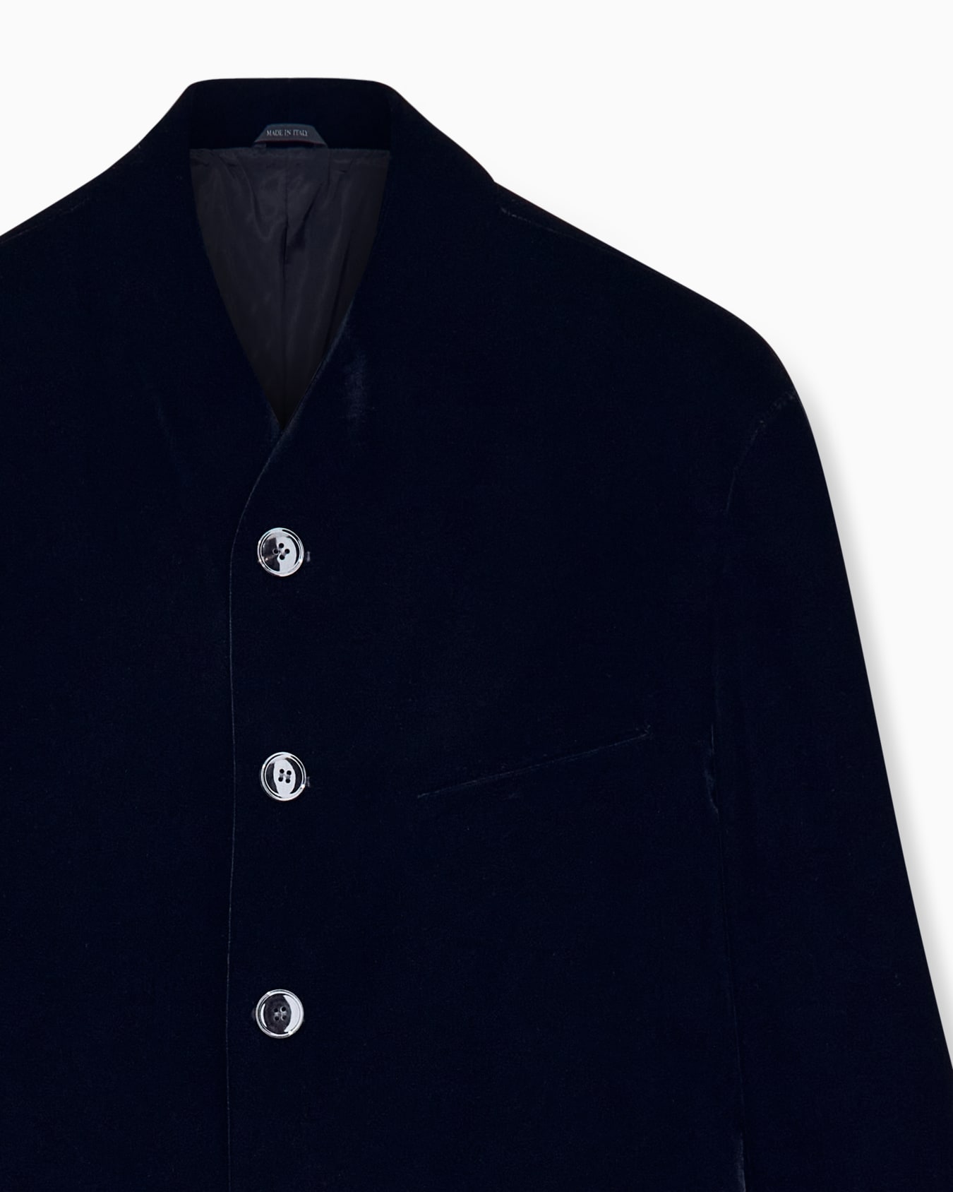 Blazer One Shot en velours lisse de viscose et cupro Diapositive 4