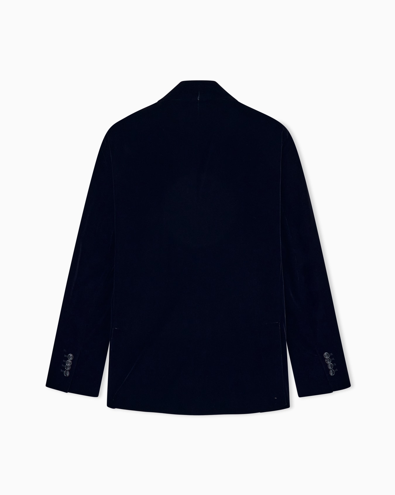 Blazer One Shot en velours lisse de viscose et cupro Diapositive 2