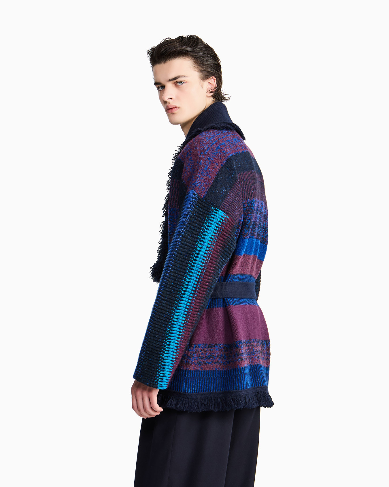 Giorgio Armani for Alanui cashmere blend cardigan Slide 5