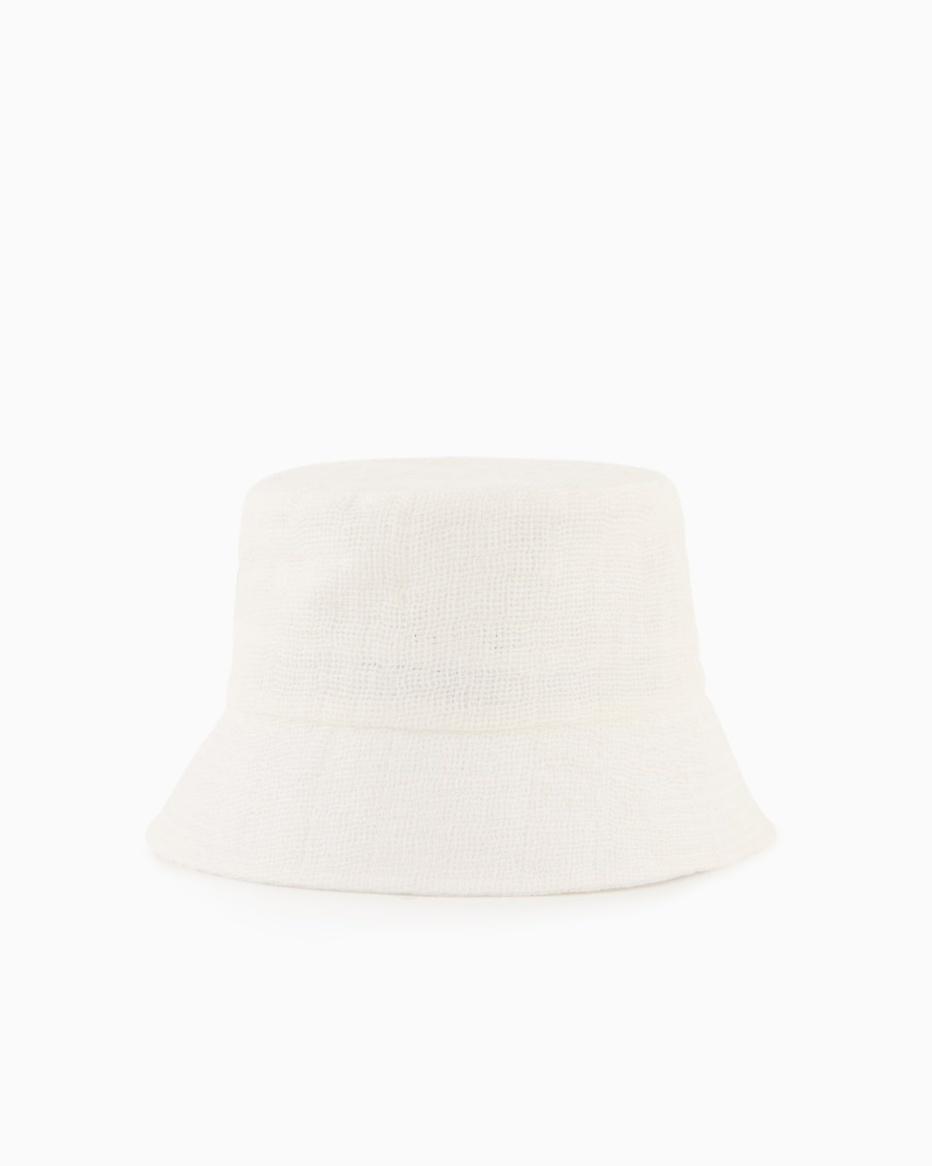 Sombrero cloche en mezcla de lino Diapositiva 1