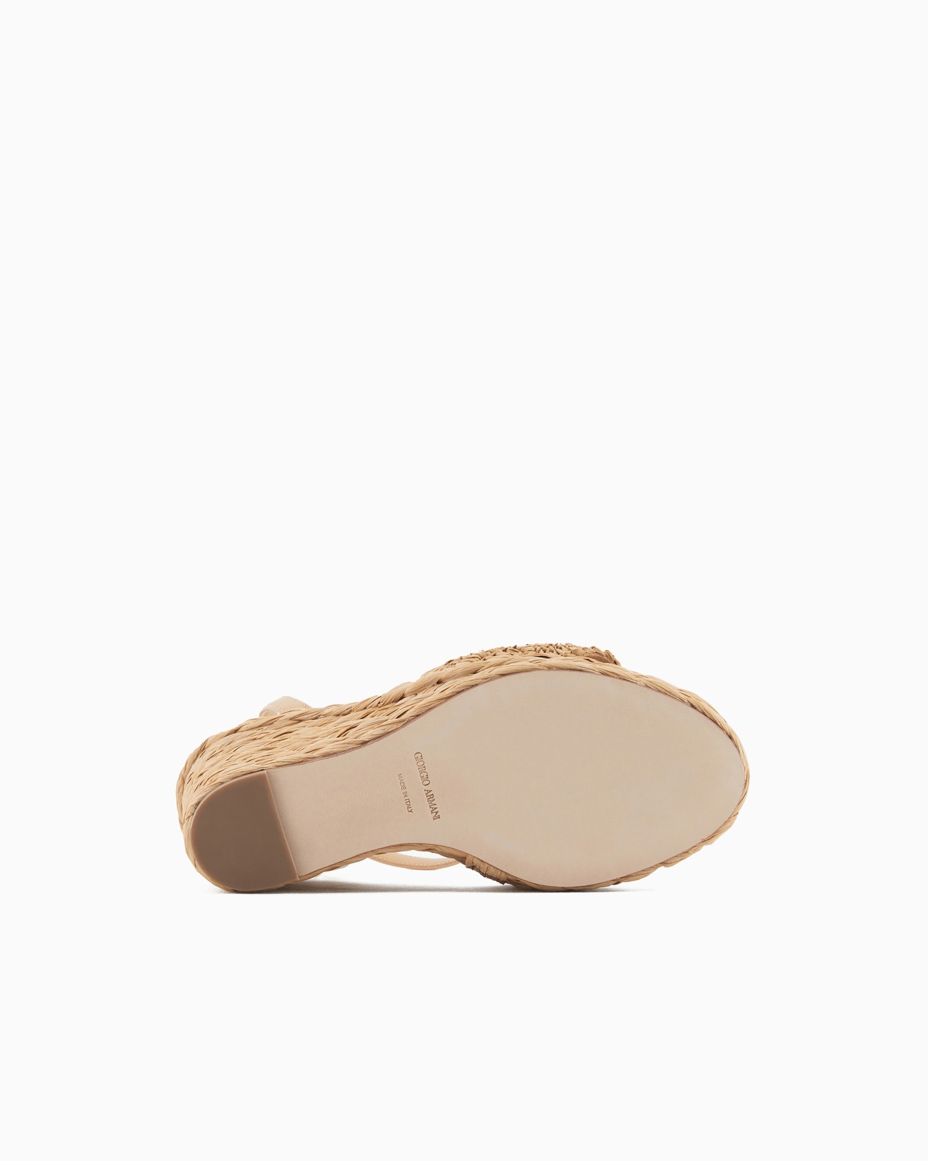 Sandals with a rope wedge with a braided motif Diapositiva 5