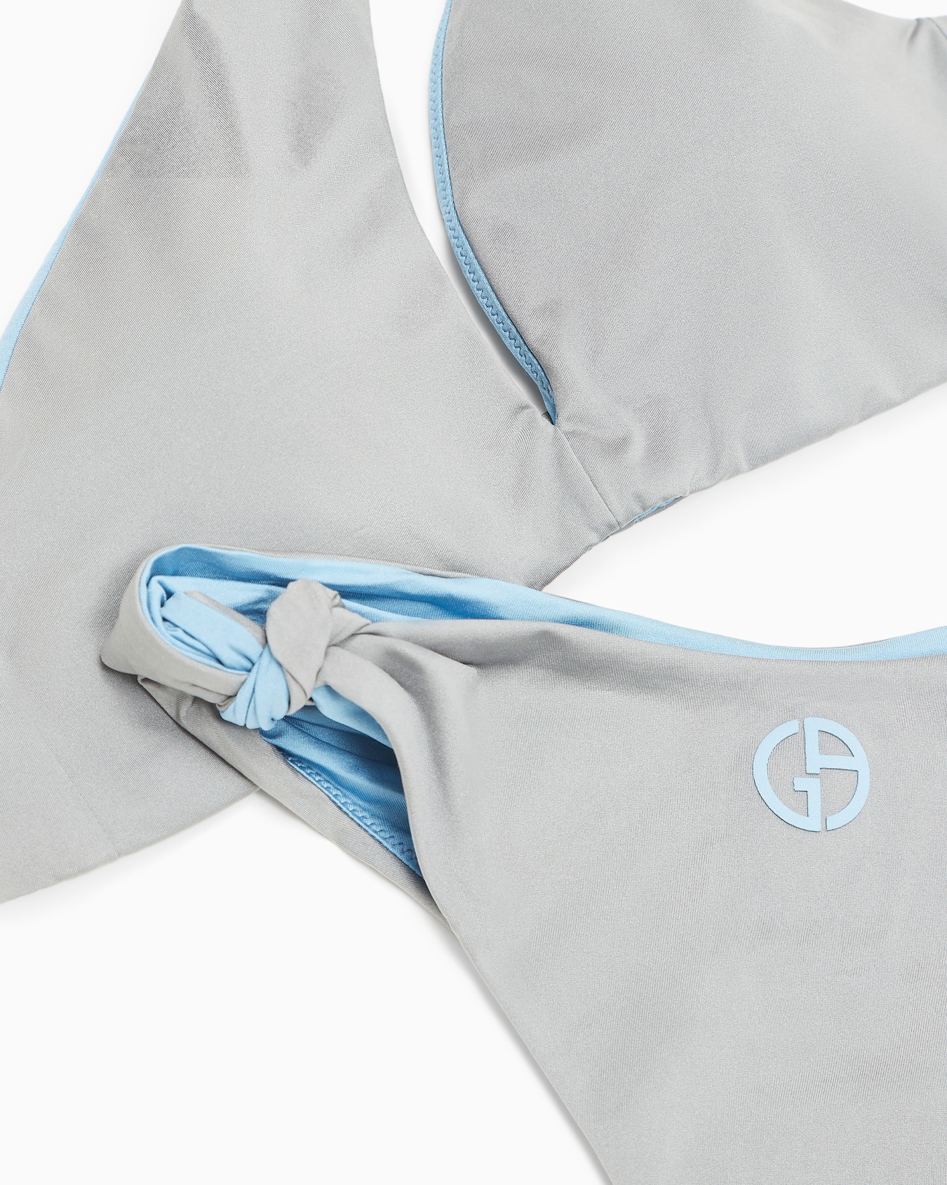 Bikini mit asymmetrischem Band Folie 3