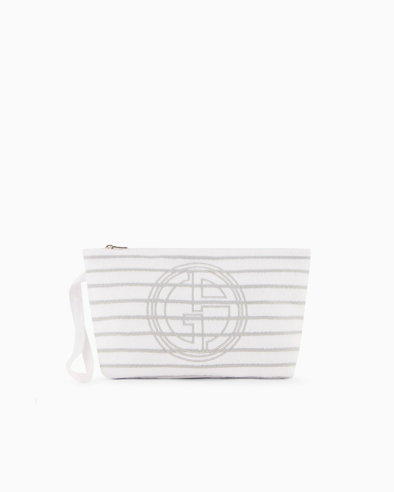 Cotton terry clutch bag Slide 0