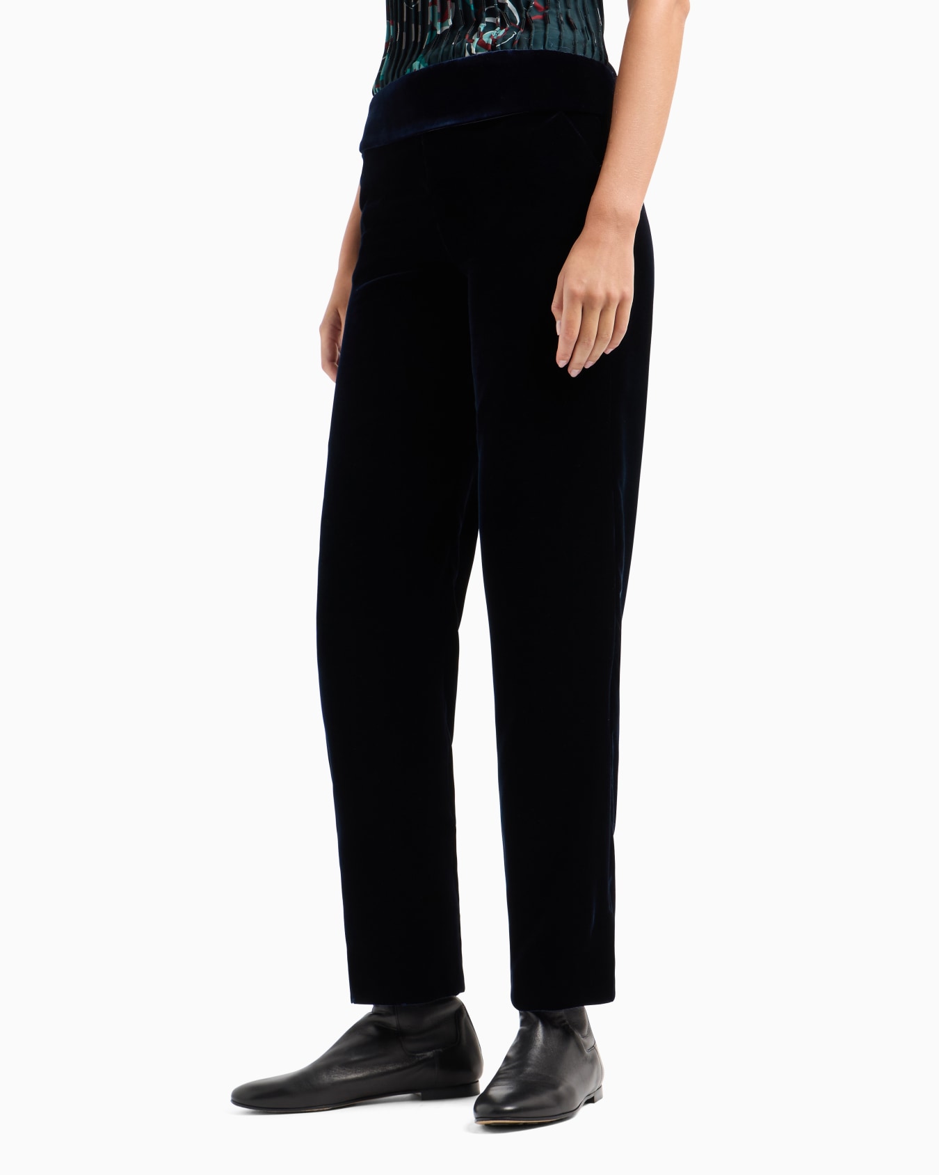 Pantalones rectos de terciopelo Diapositiva 3