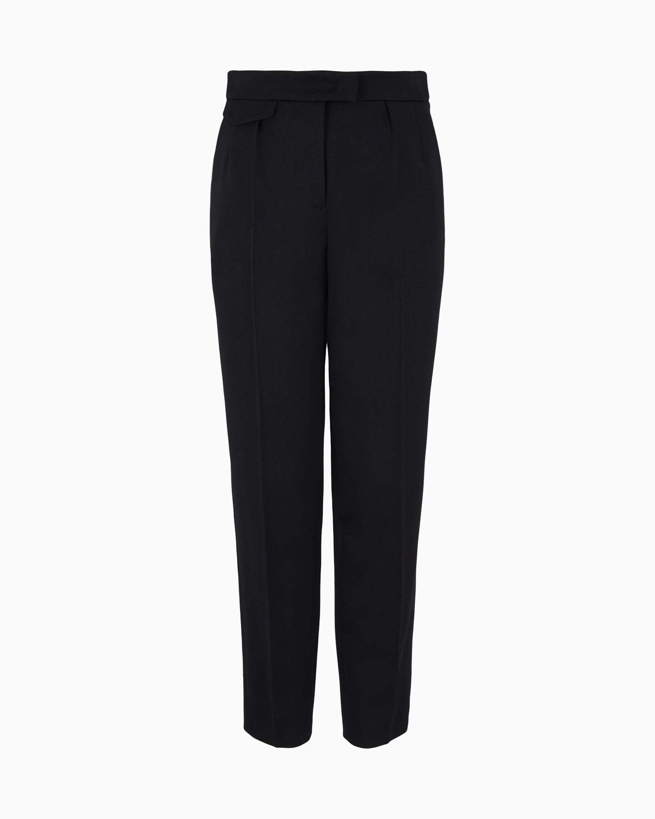 Straight trousers in virgin wool Slide 0