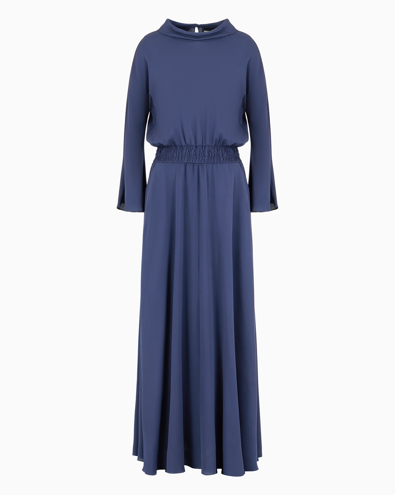 Robe longue en triple georgette de soie ASV Diapositive 0