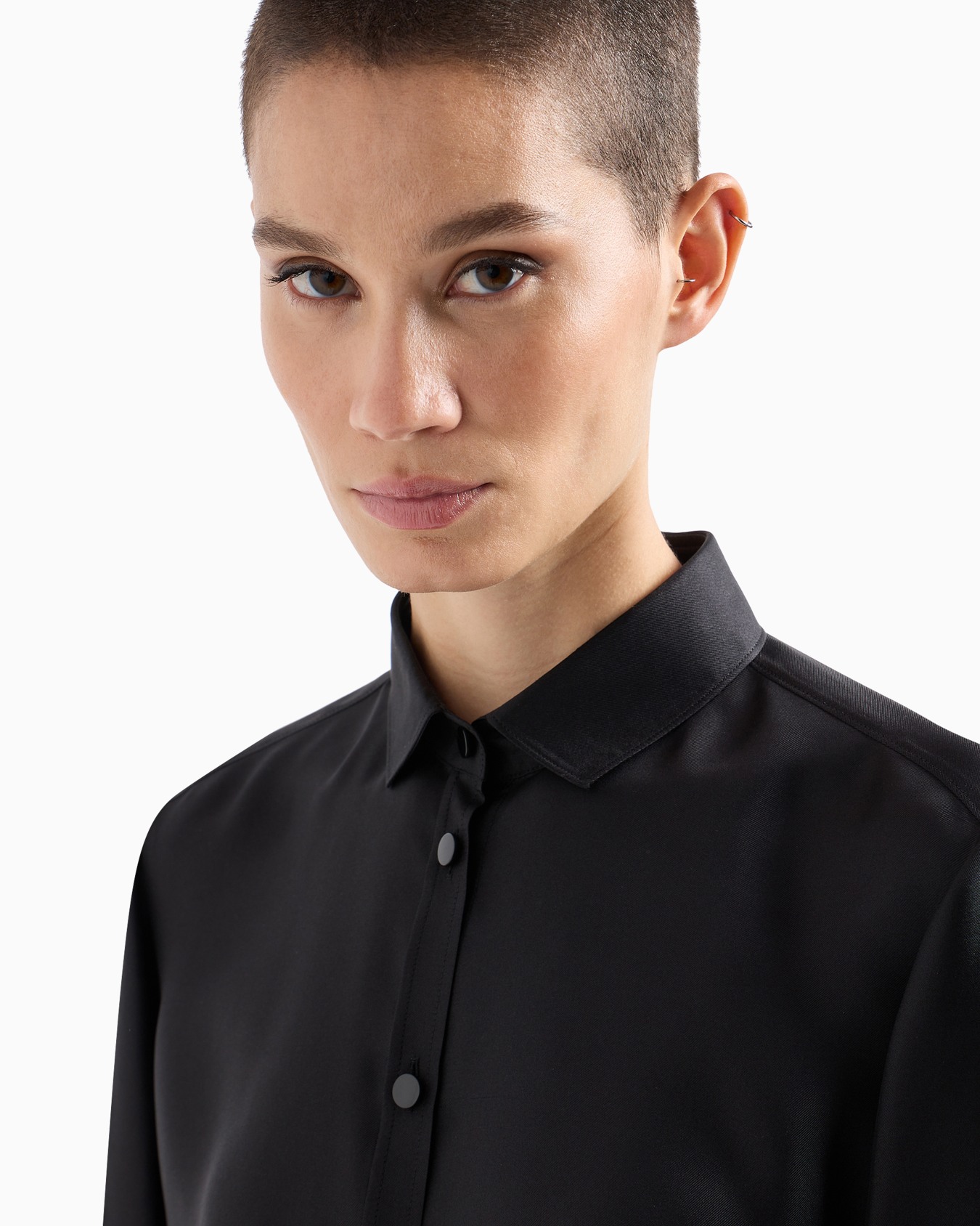 Camicia in twill di seta ASV Slide 5