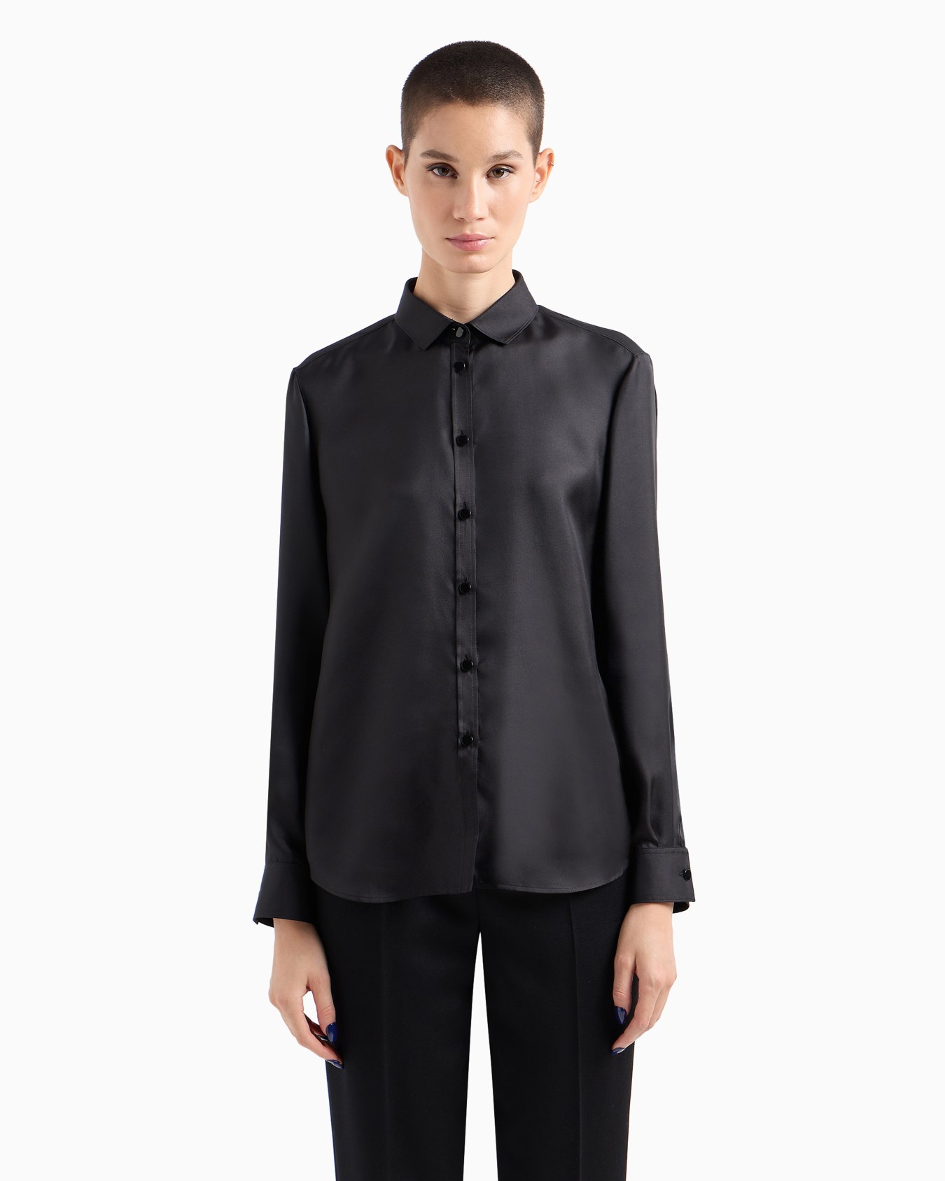 Camicia in twill di seta ASV Slide 2