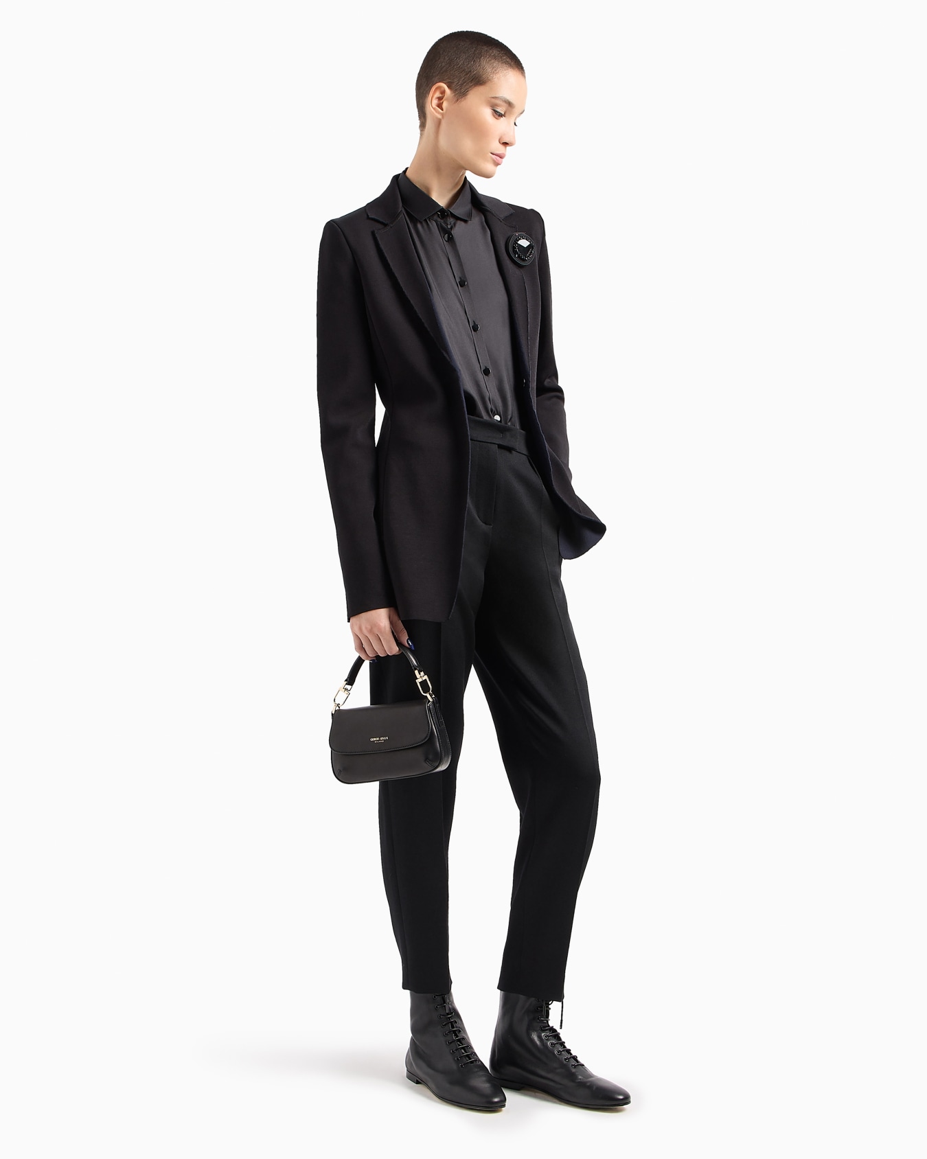 Camicia in twill di seta ASV Slide 4