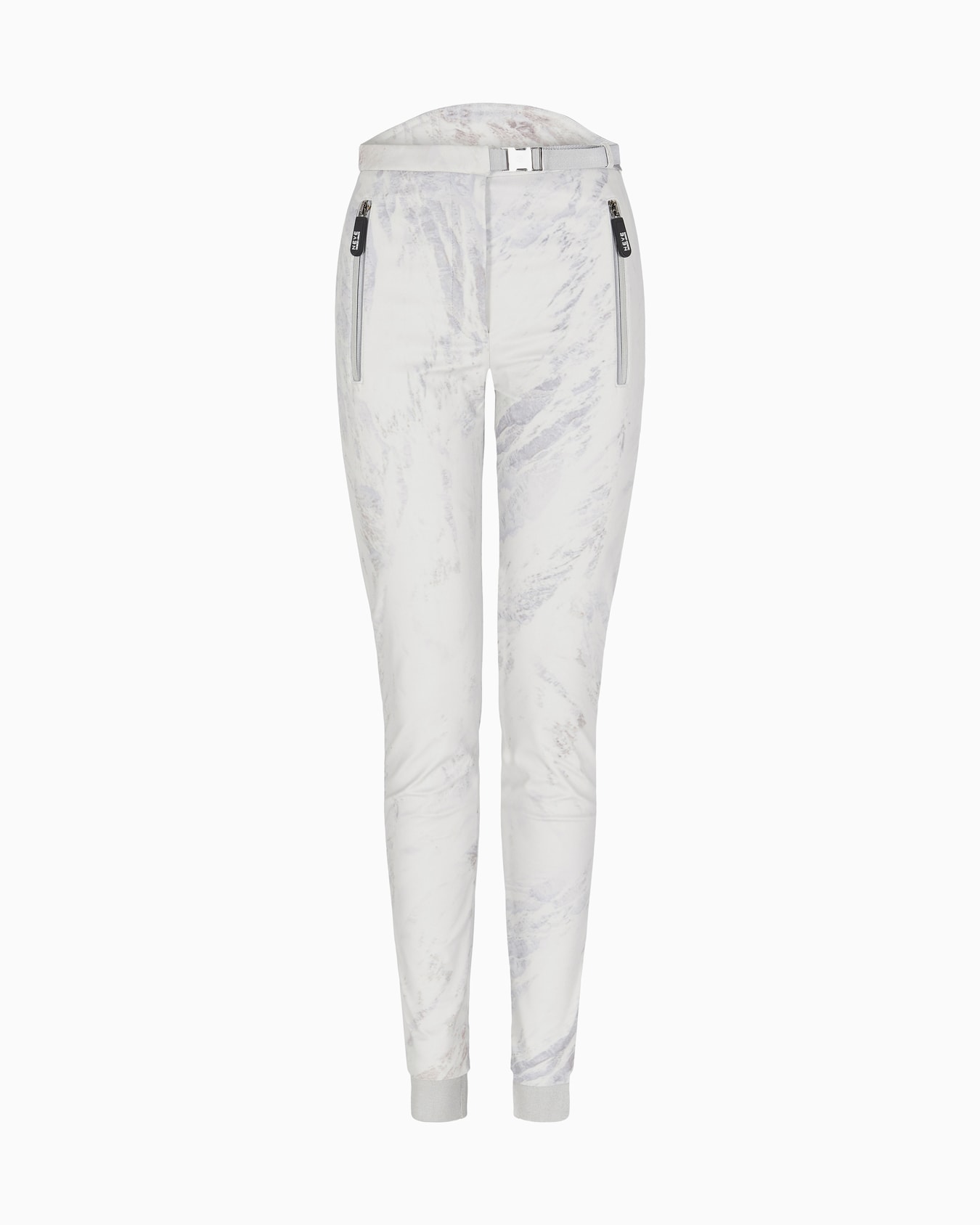Giorgio Armani Neve ski leggings in printed reflex technical jersey Slide 0