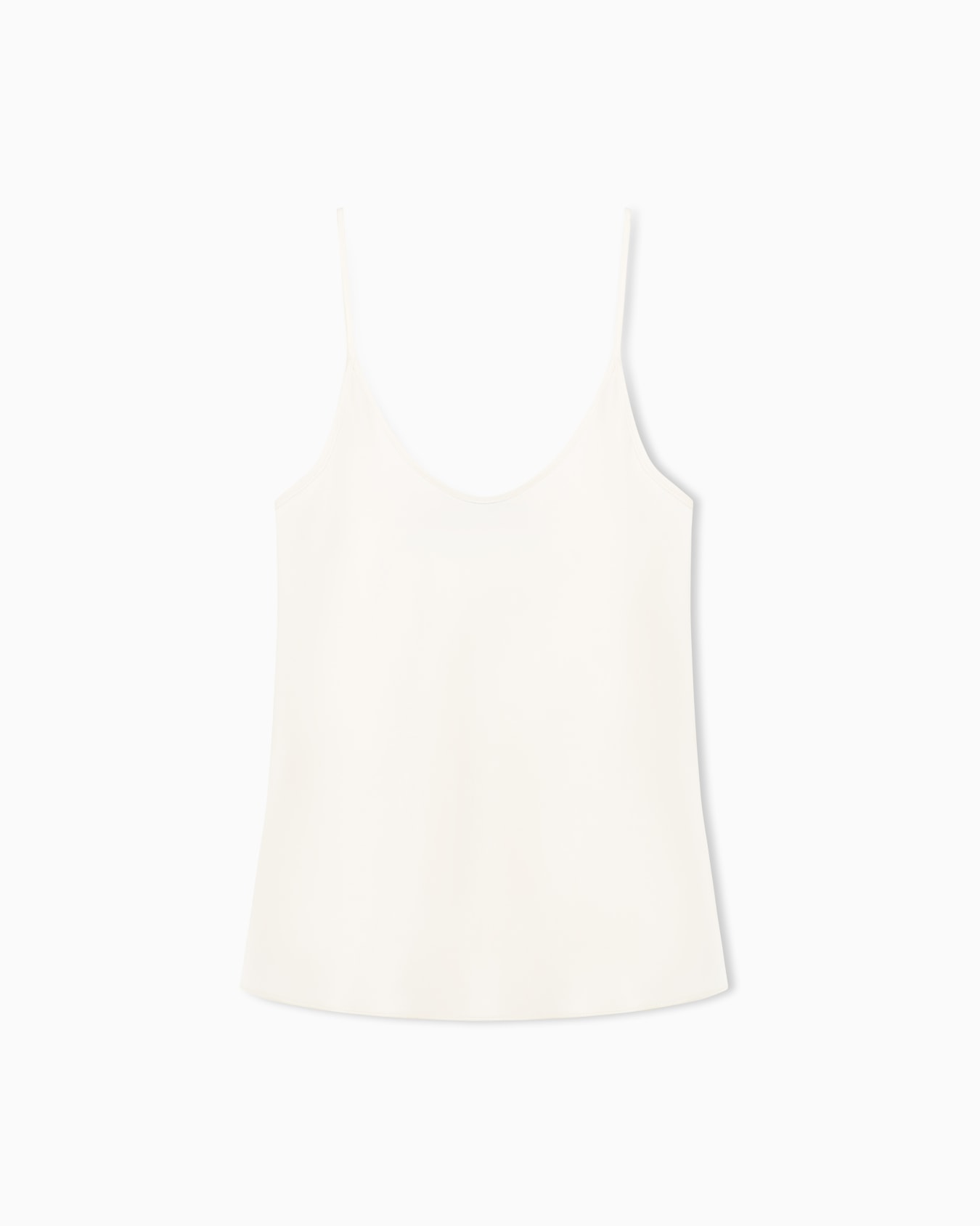 Top in doppio raso di seta Slide 0