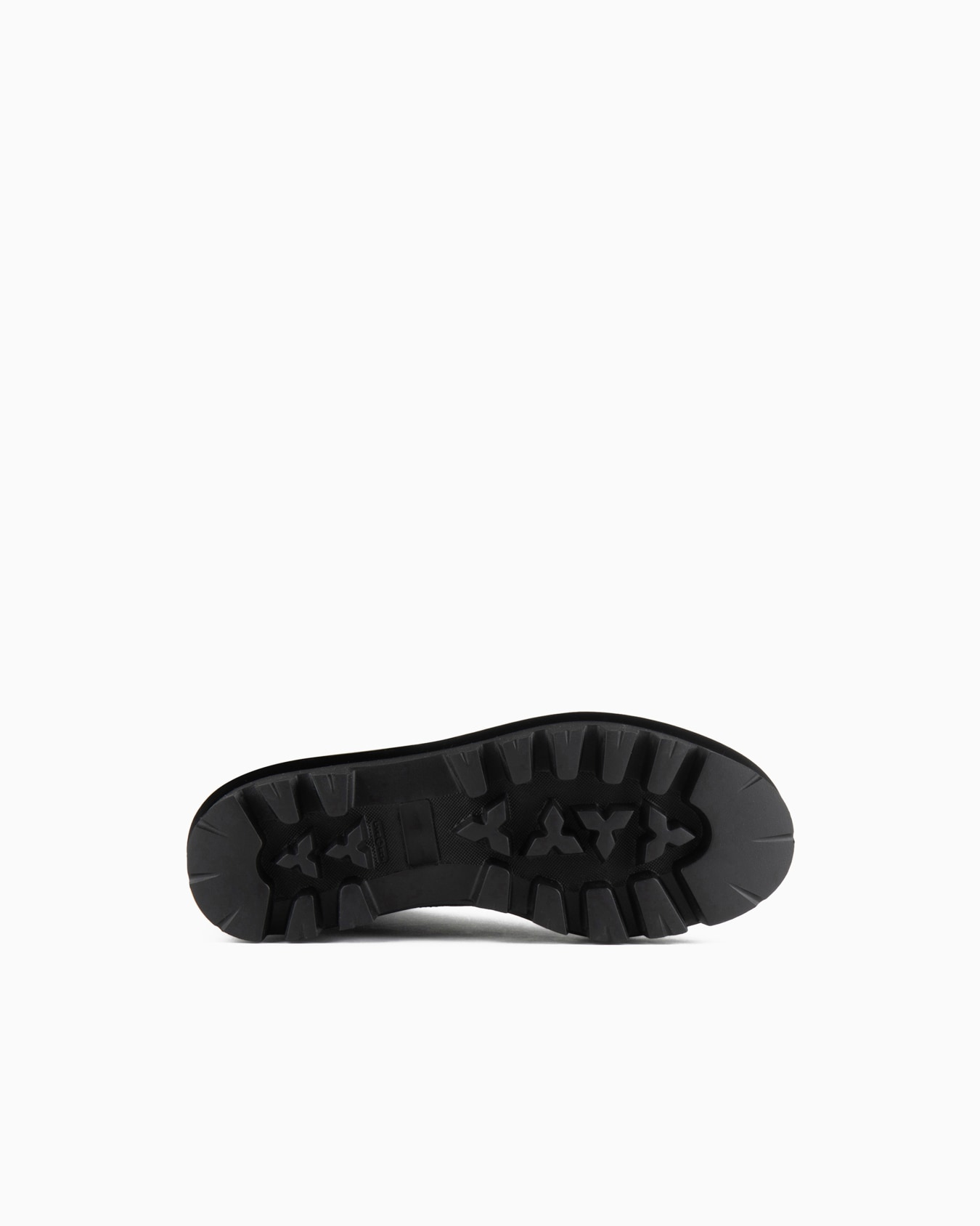 Giorgio Armani Neve lace-up ankle boots in nubuck, technical fabric and nappa leather Slide 4