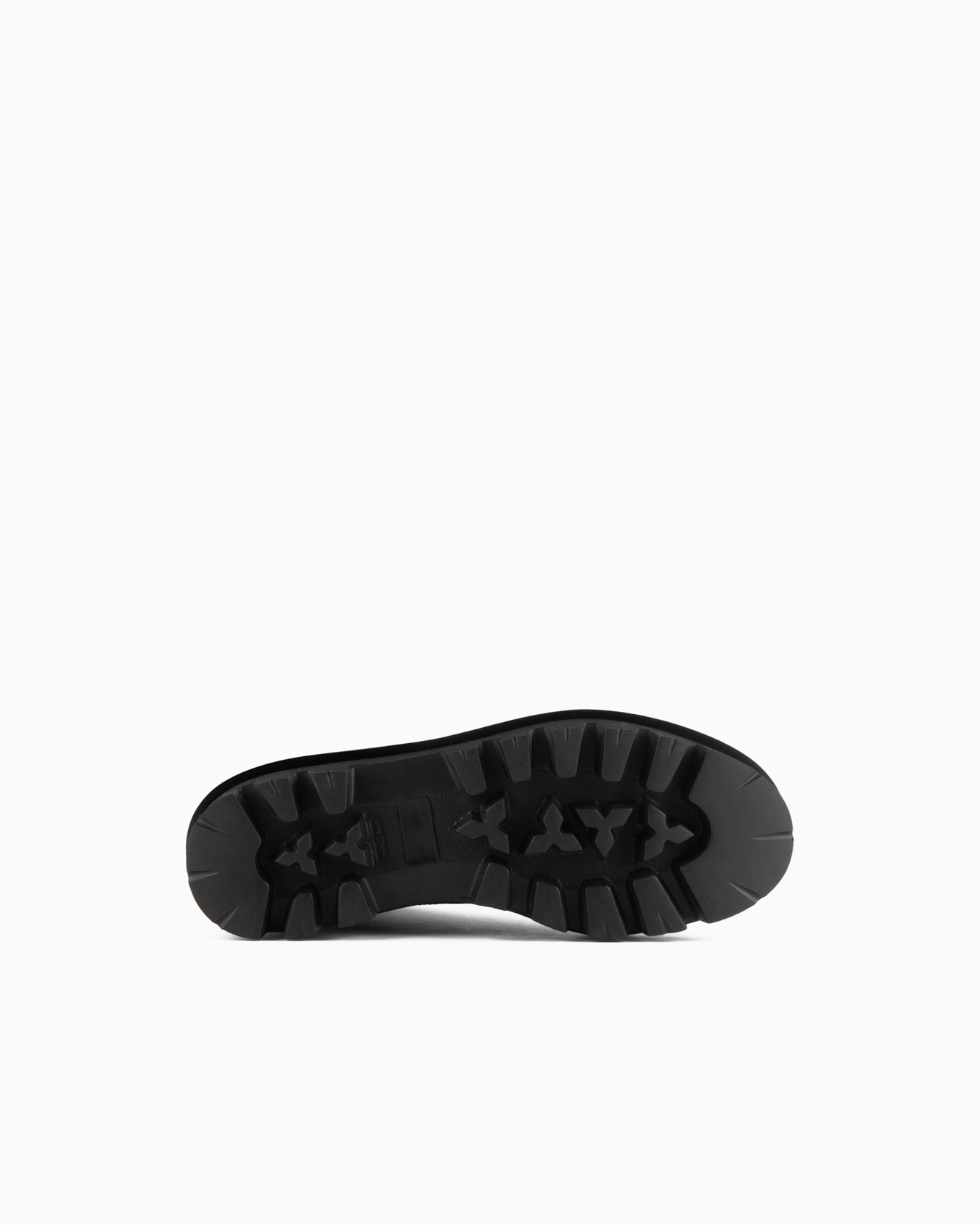 Giorgio Armani Neve lace-up ankle boots in nubuck, technical fabric and nappa leather Slide 4