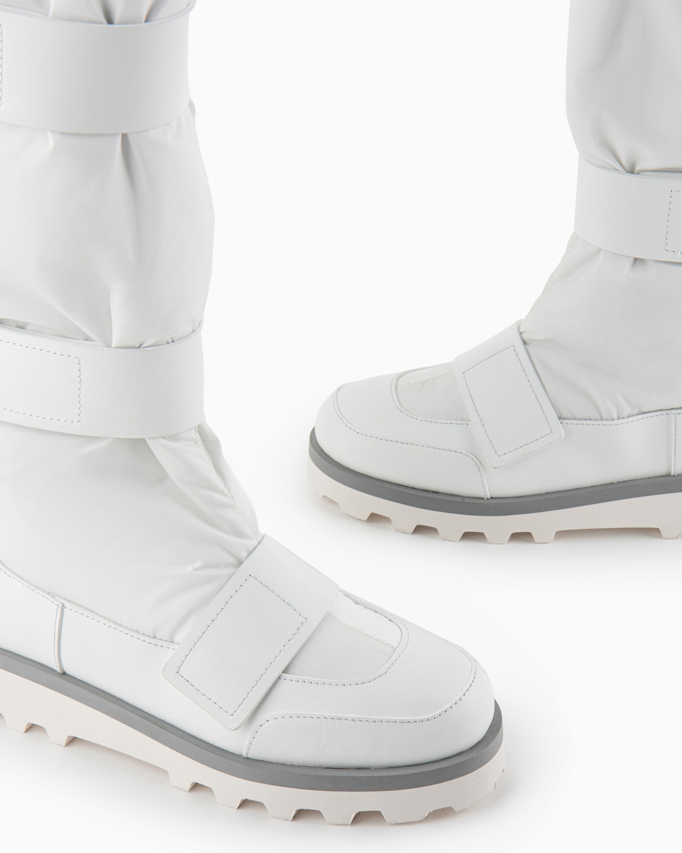 Bottes après-ski Giorgio Armani Neve en tissu technique et cuir Diapositive 3