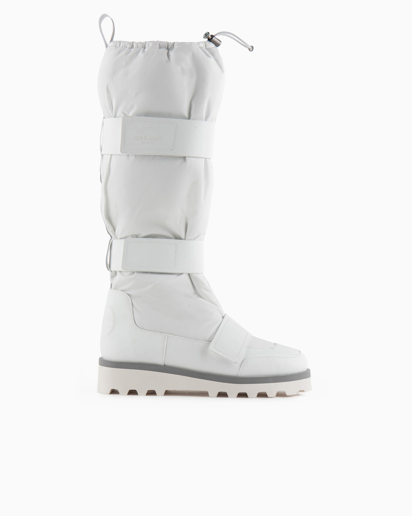 Bottes après-ski Giorgio Armani Neve en tissu technique et cuir Diapositive 0