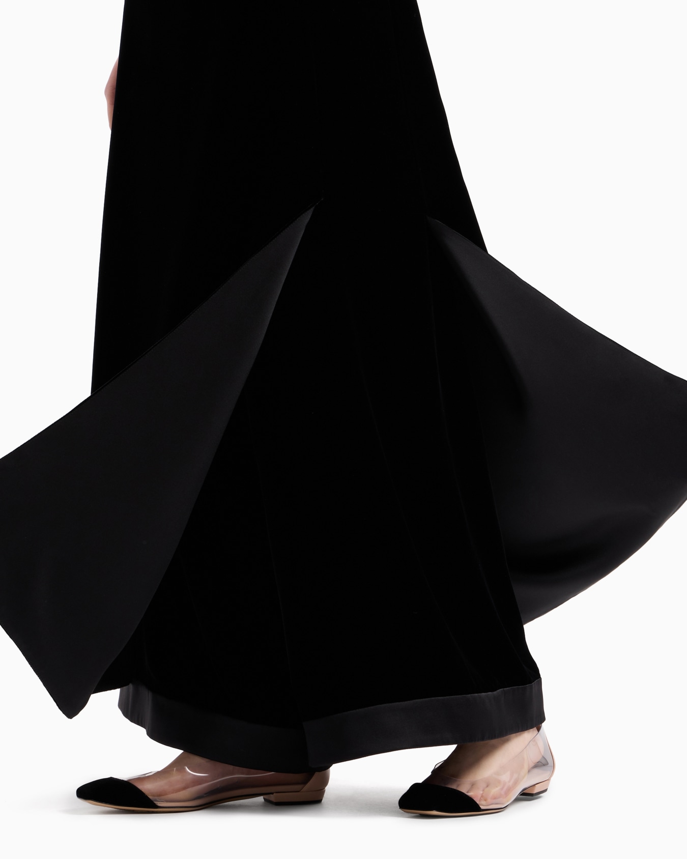 Silk velvet culottes Slide 4