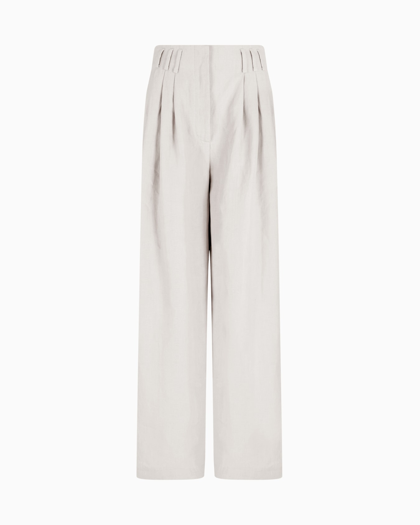 Pantaloni ampi in lino Slide 0