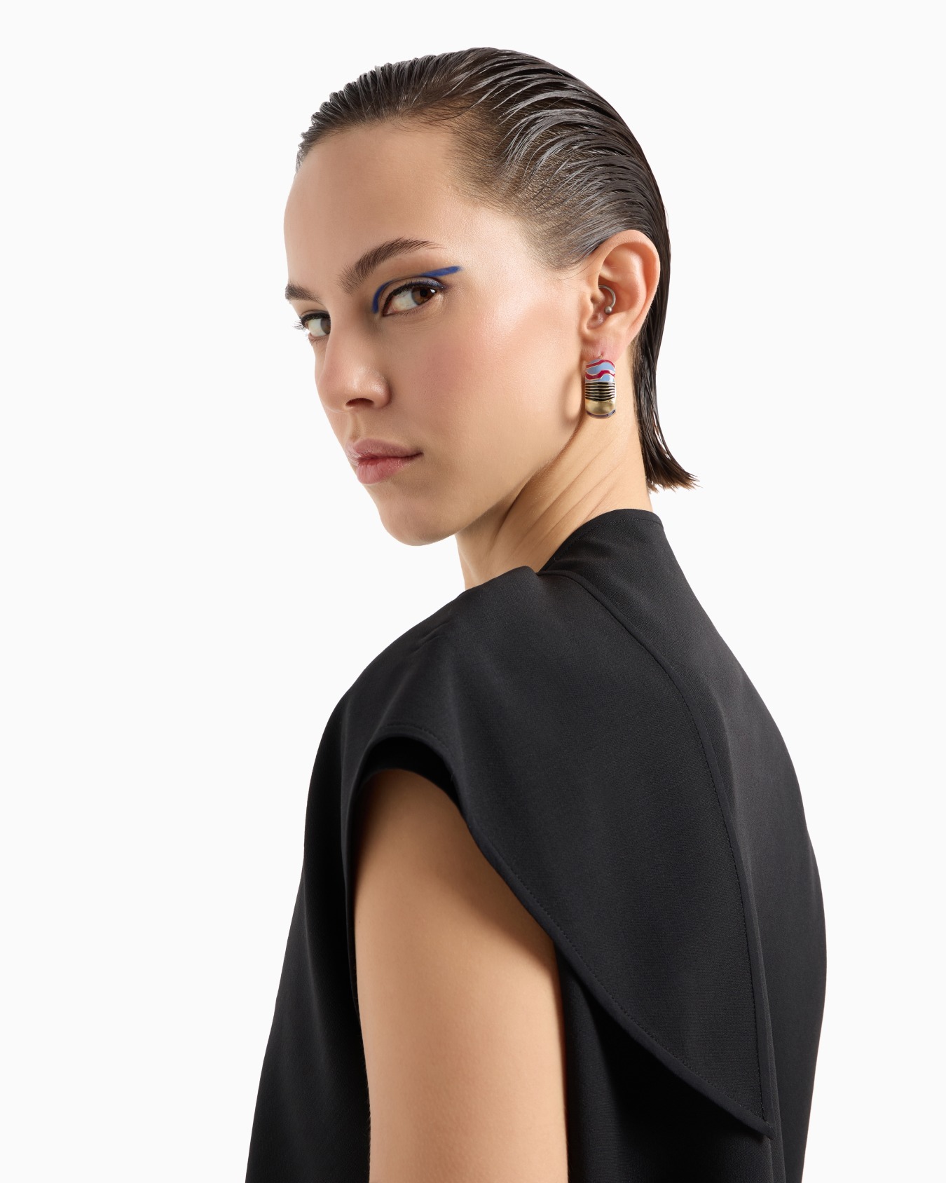 Stretch barathea-wool blouse Slide 5