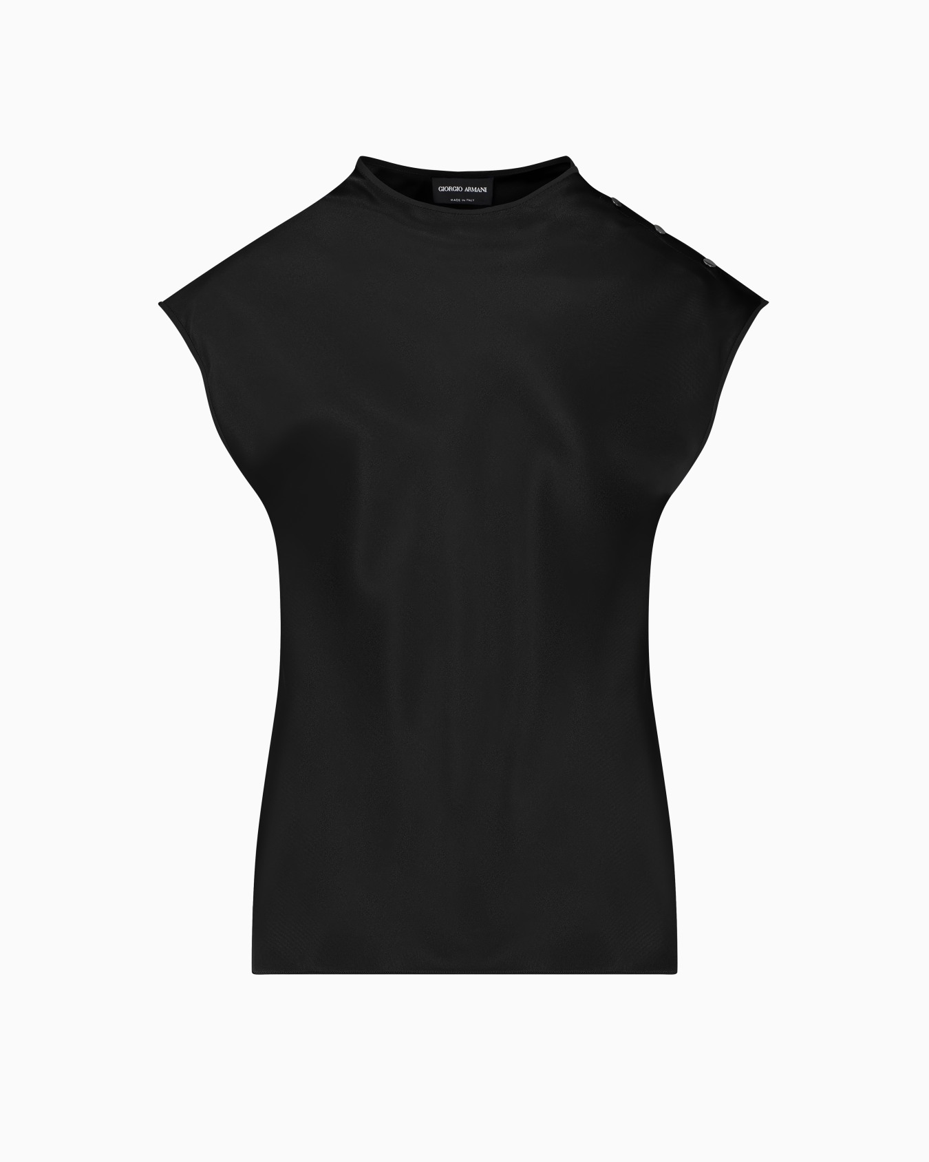 Stretch barathea-wool blouse Slide 0